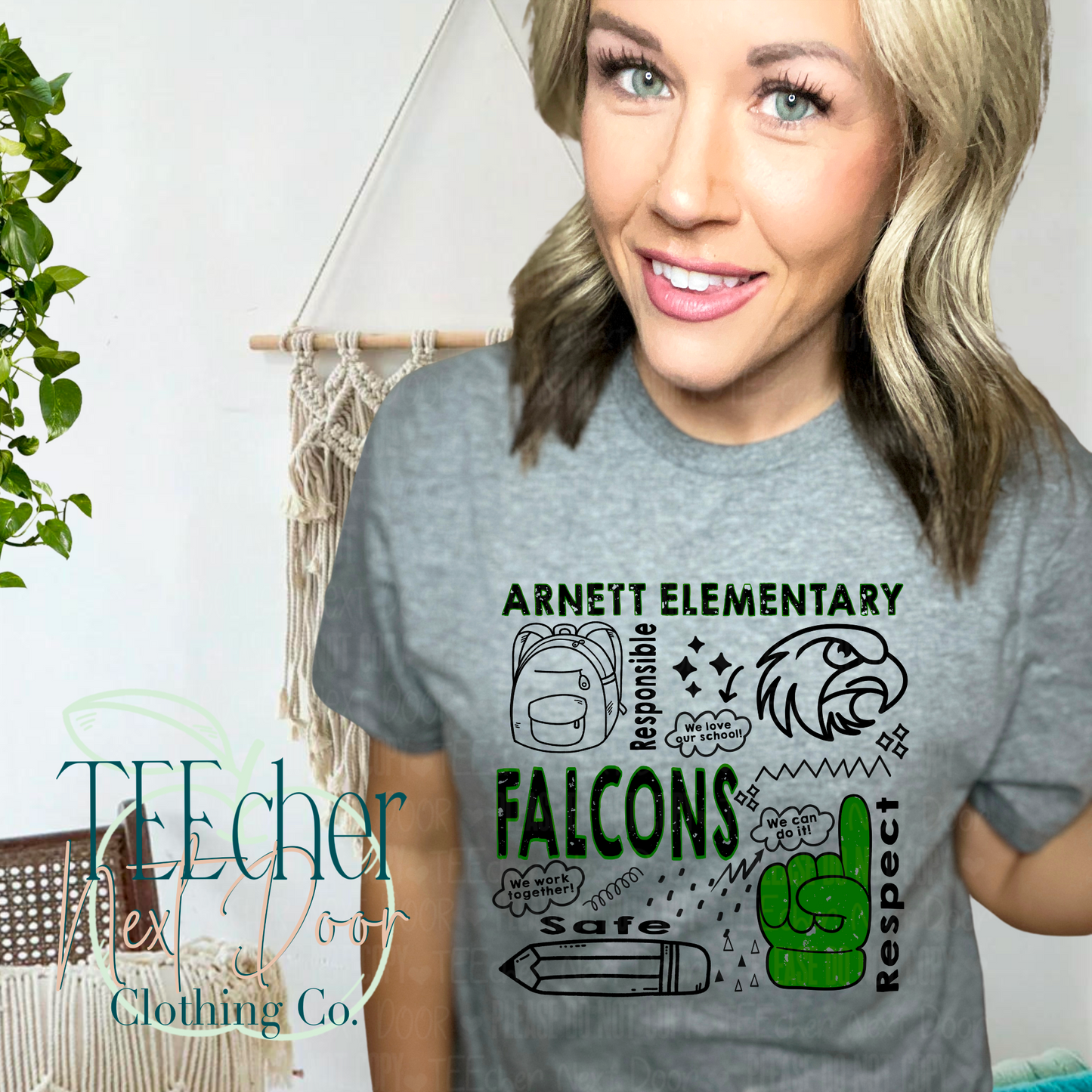 Arnett Mascot Collage