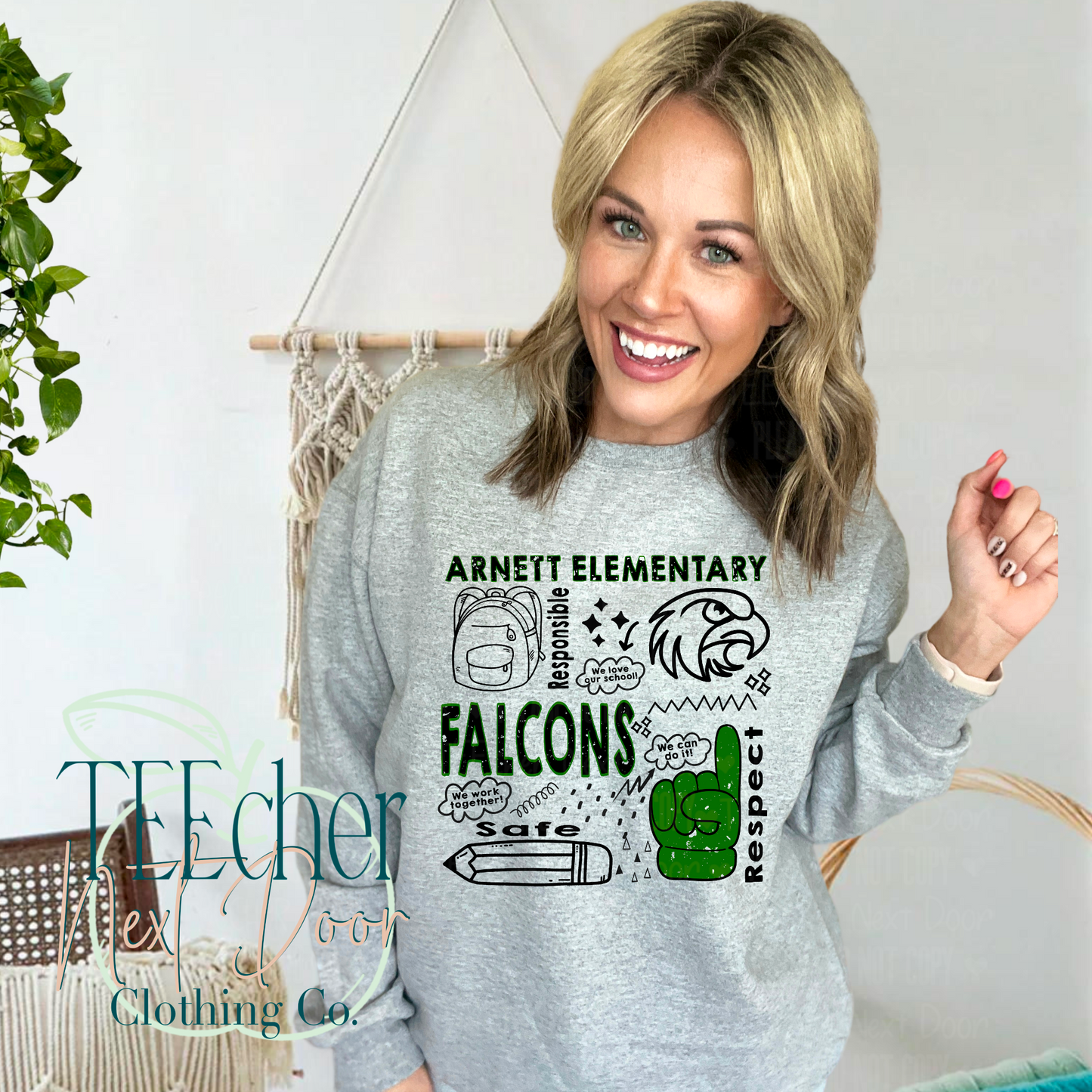 Arnett Mascot Collage