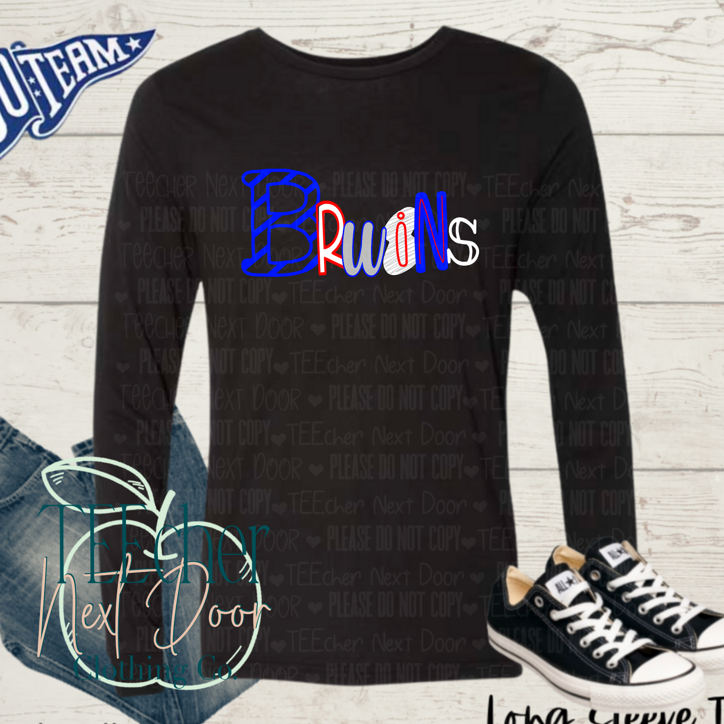 Bruins Funky Font