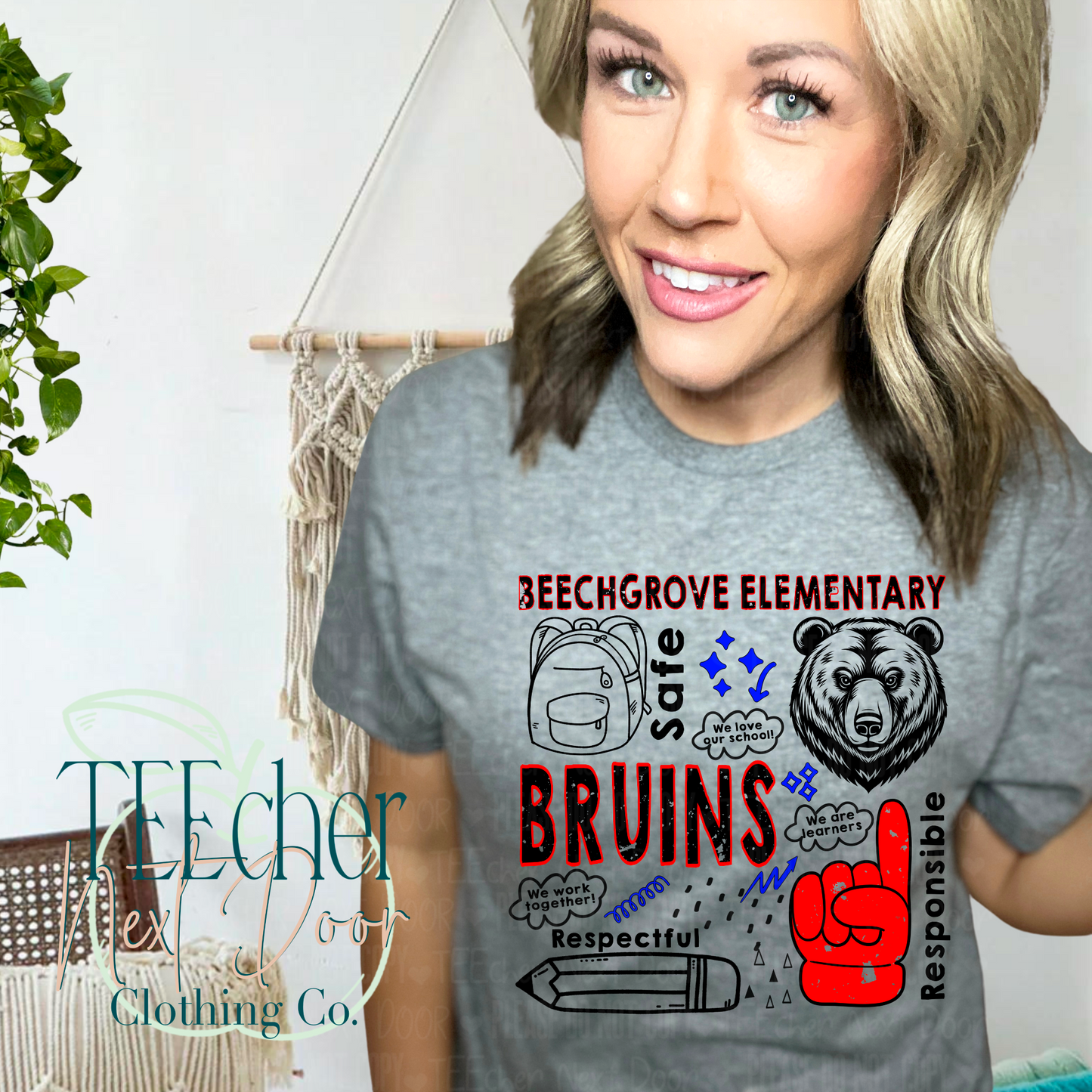 Beechgrove Mascot Collage