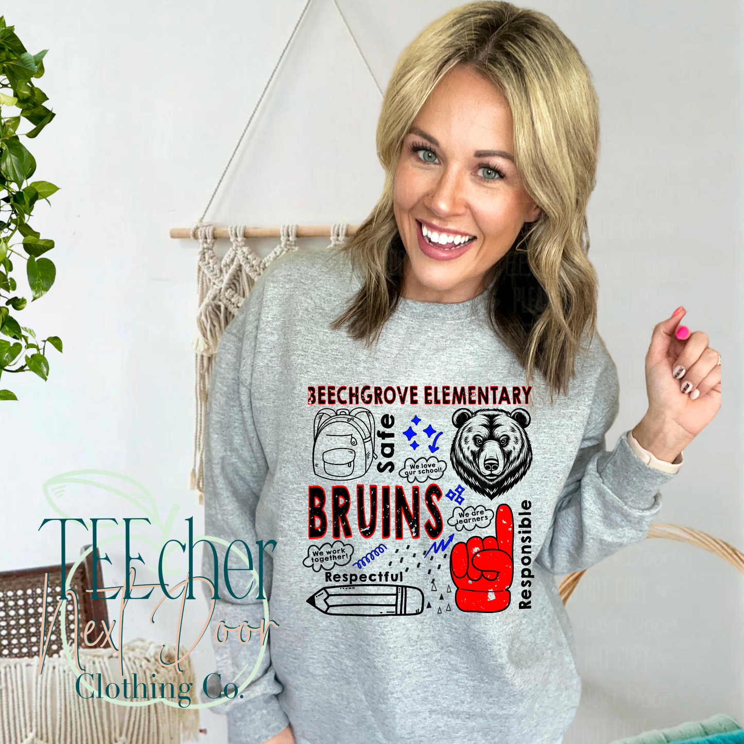 Beechgrove Mascot Collage