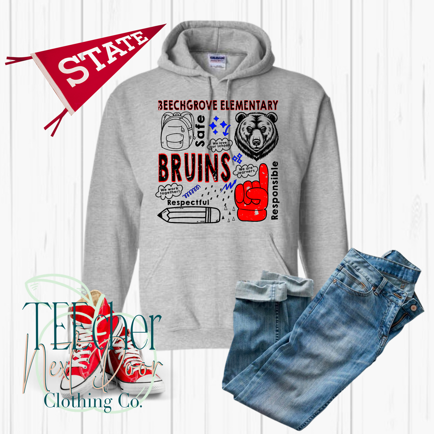 Beechgrove Mascot Collage