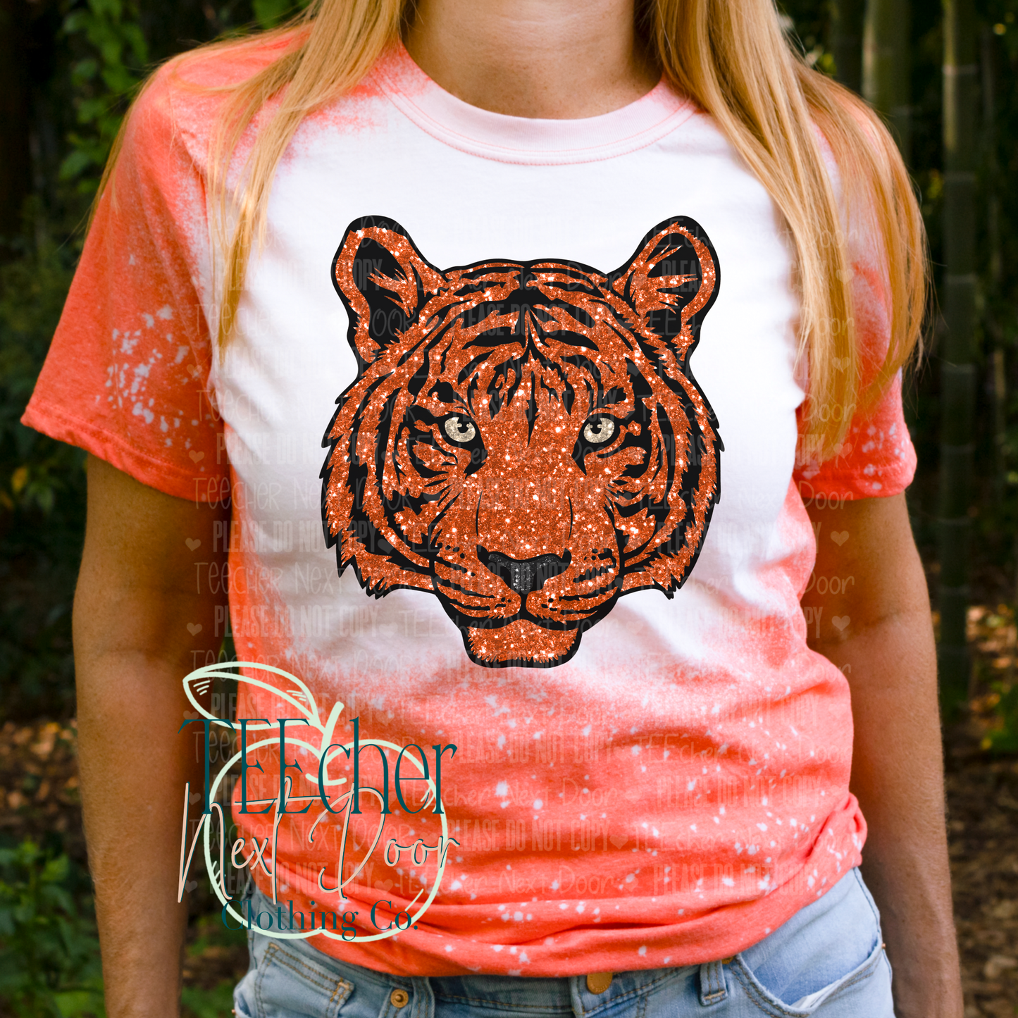 EXCLUSIVE- Faux Glitter Tiger