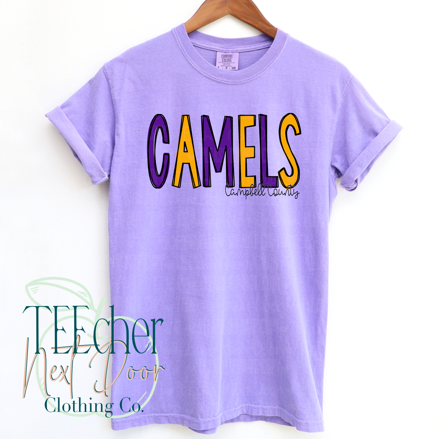Campbell County Camels Hand Drawn