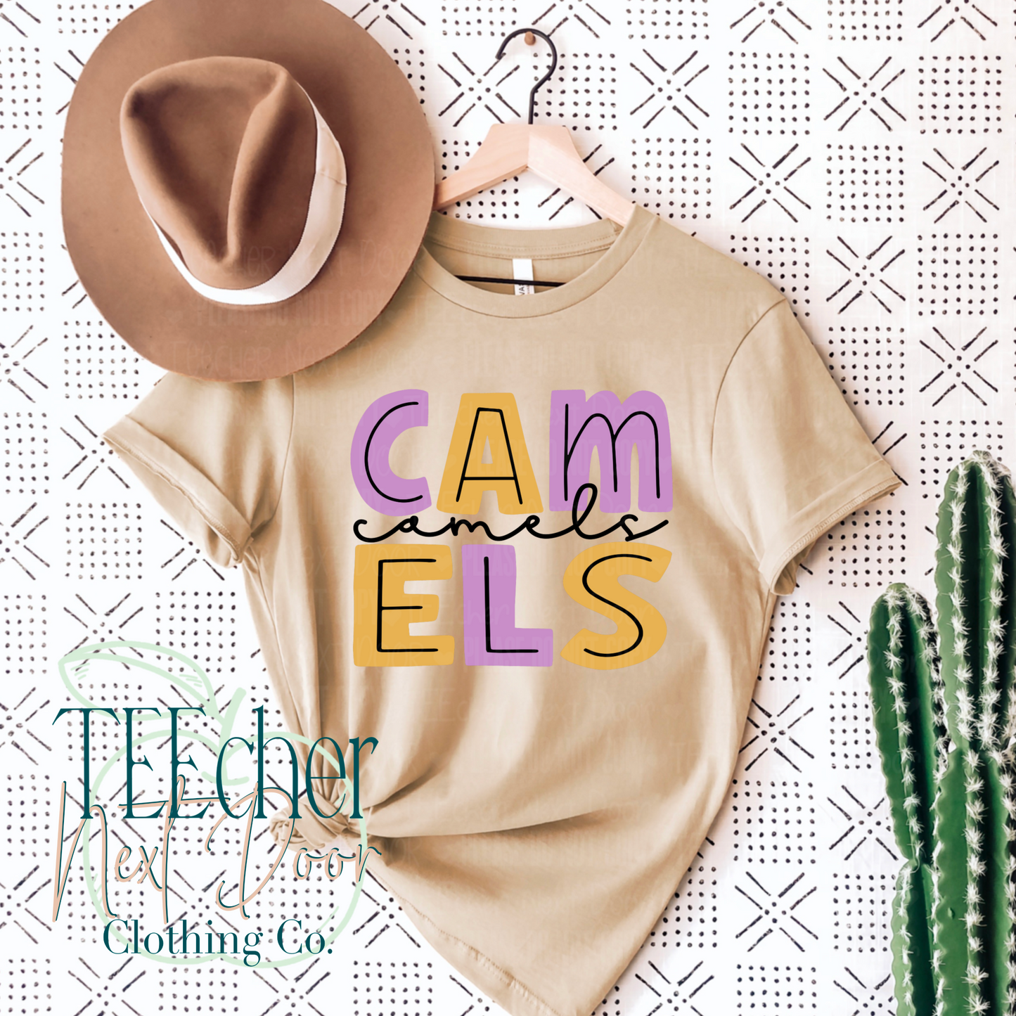 Colorful Modern Camels