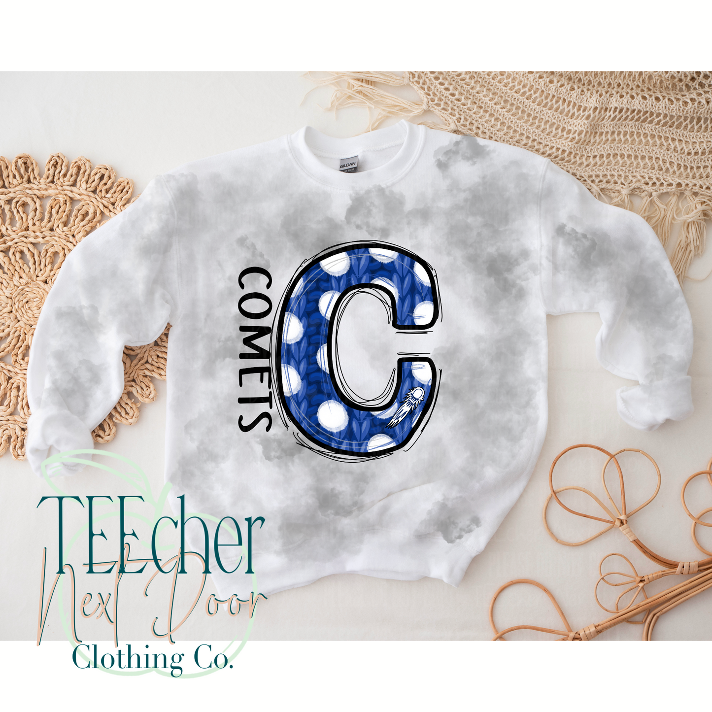Comets Varsity Sweater