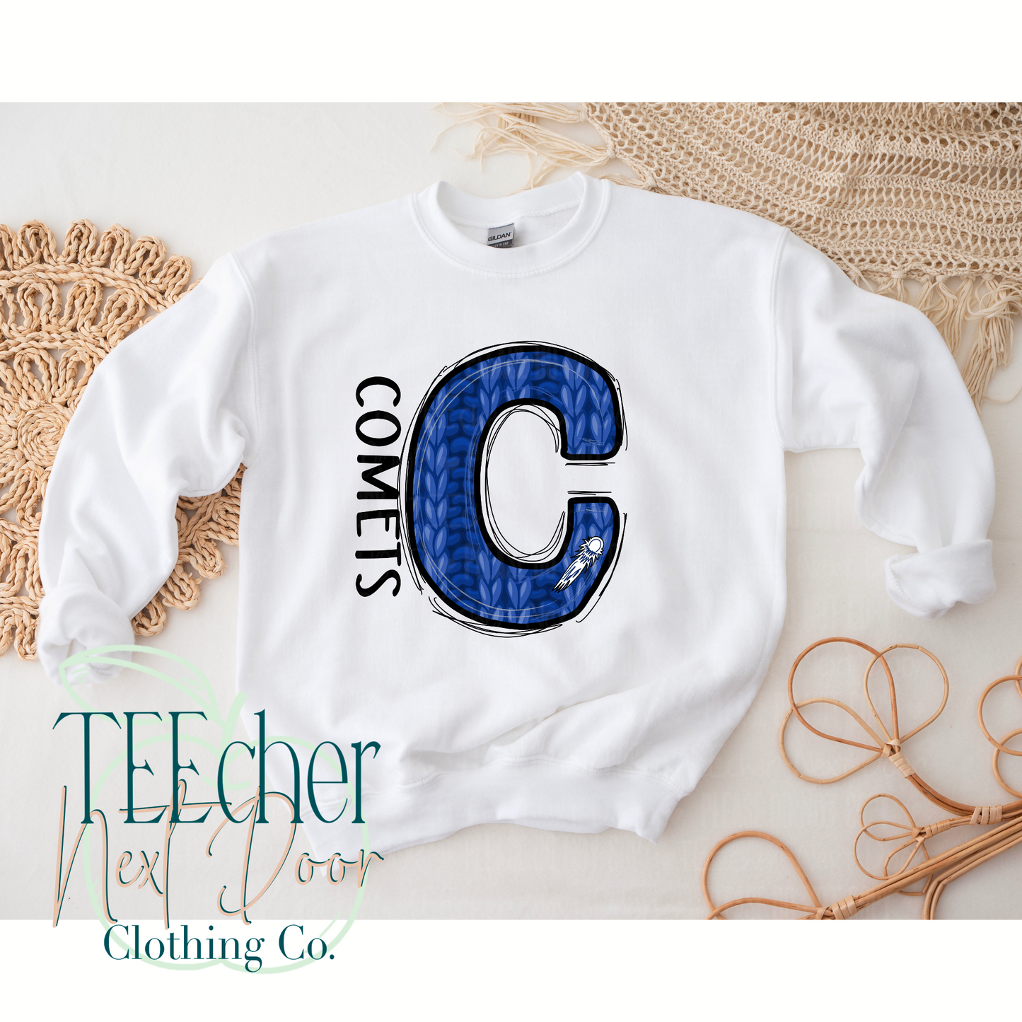 Comets Varsity Sweater