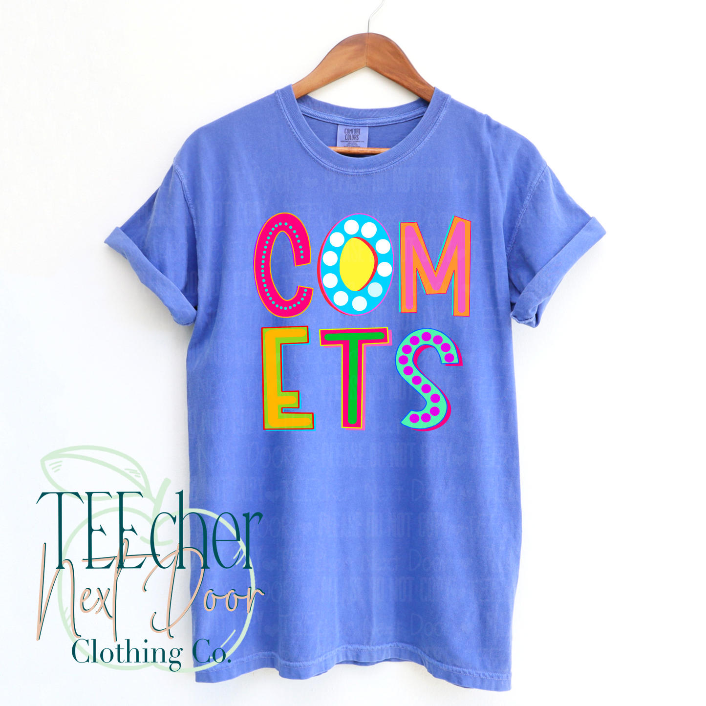 Comets Neon Marquees