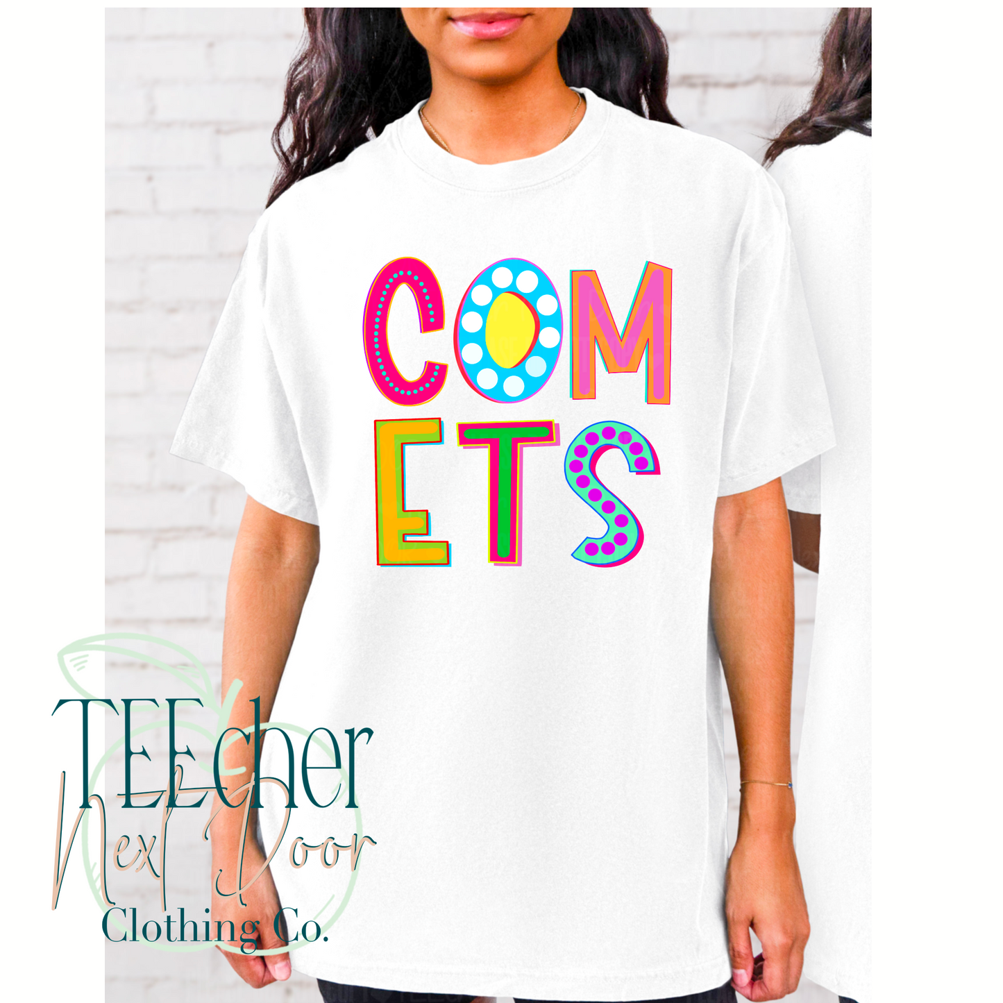 Comets Neon Marquees