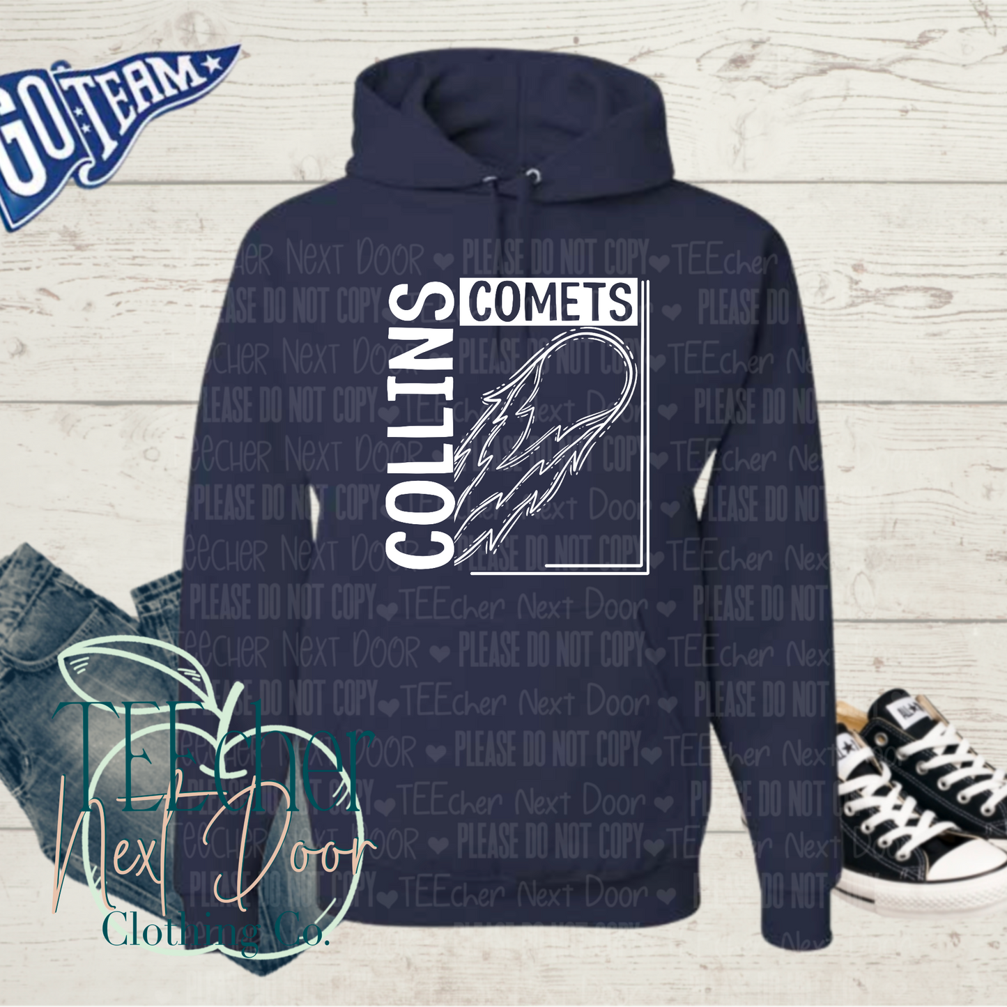 Collins Single Color Block