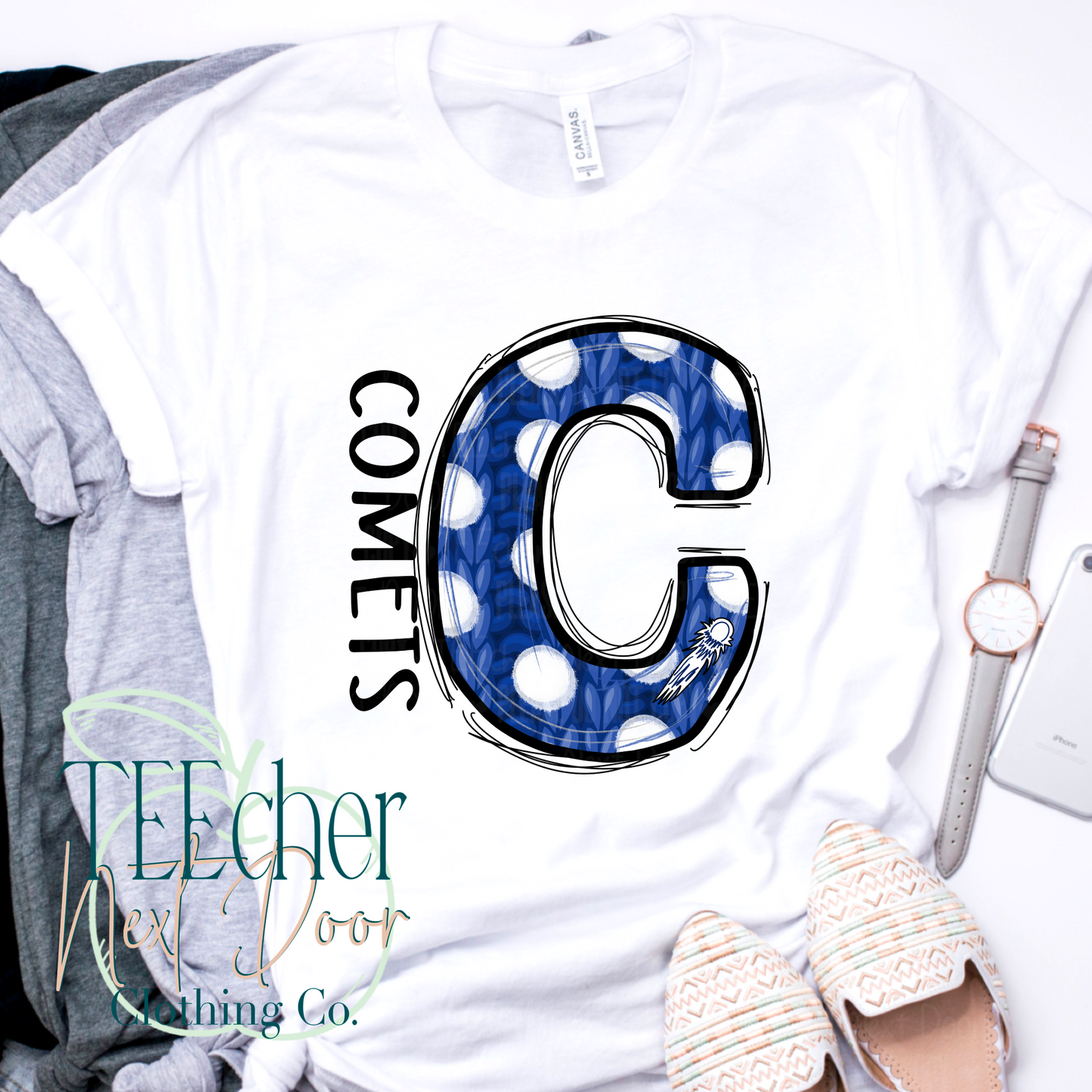 Comets Varsity Sweater