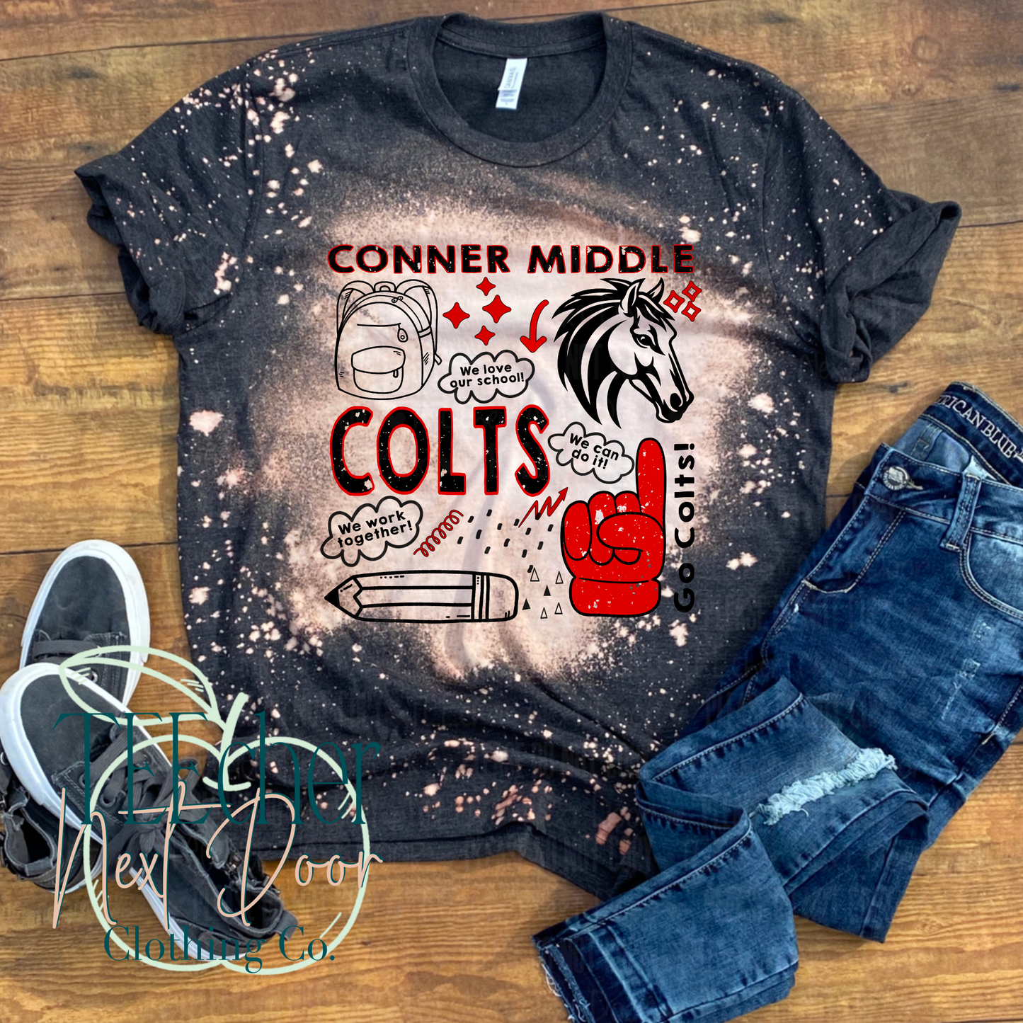 Conner Middle Mascot Collage