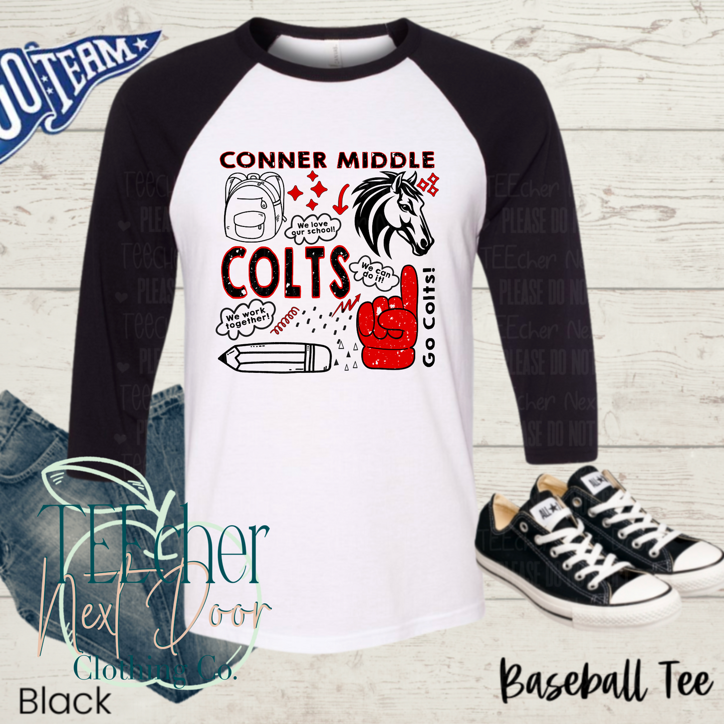 Conner Middle Mascot Collage