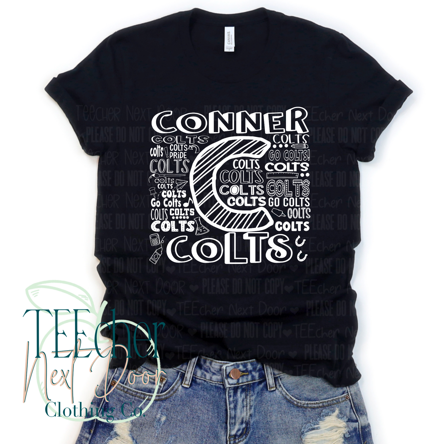 Conner Colts Typography