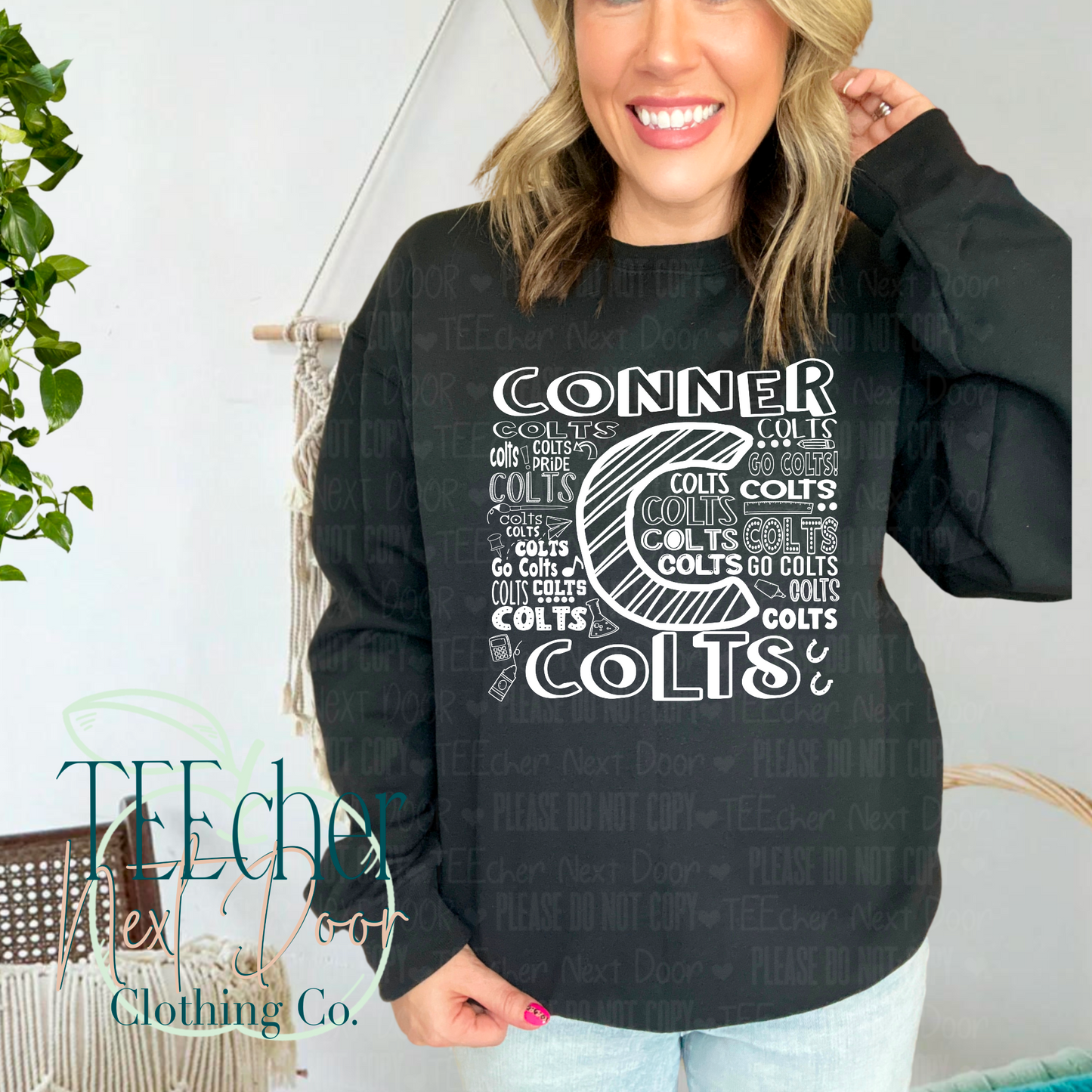 Conner Colts Typography