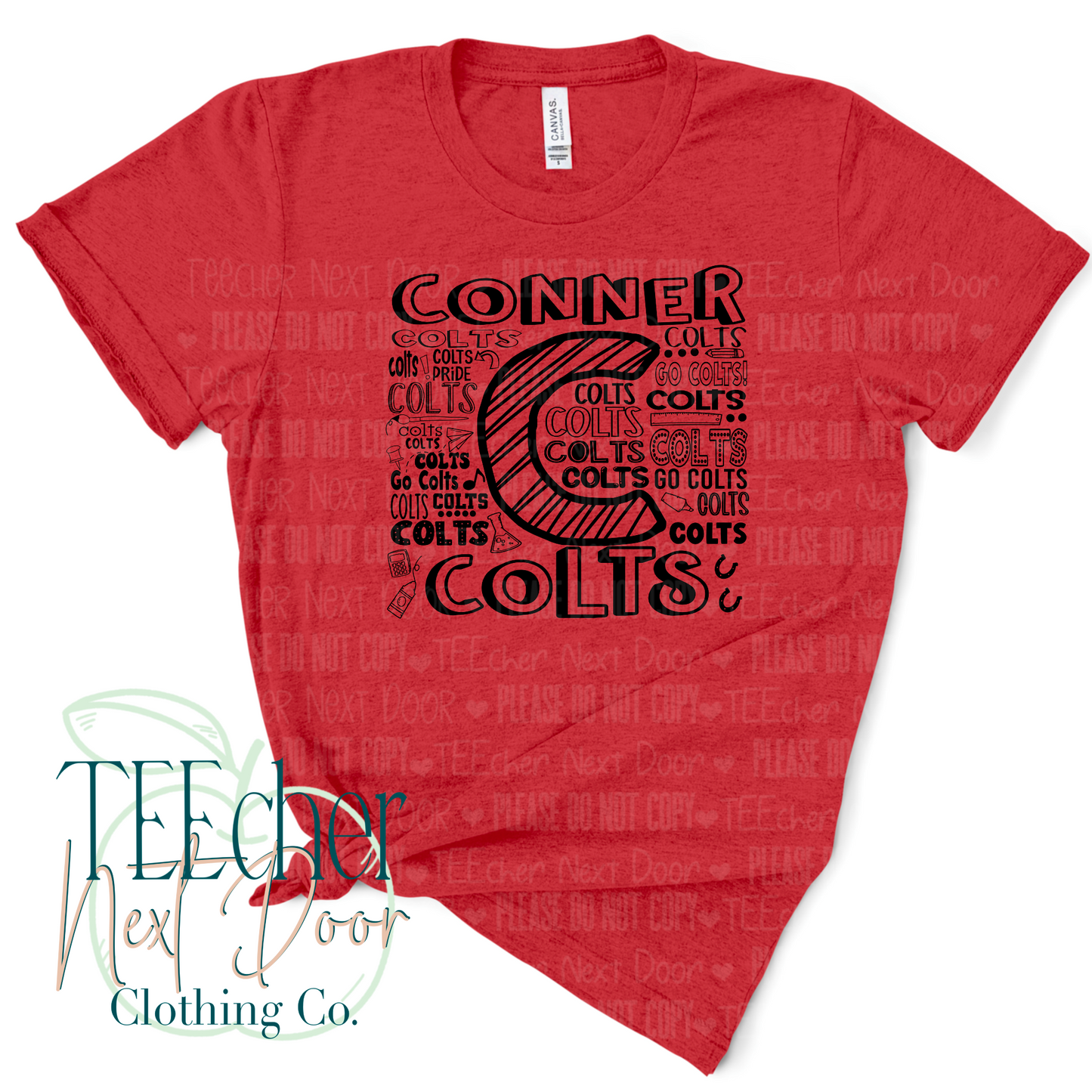 Conner Colts Typography