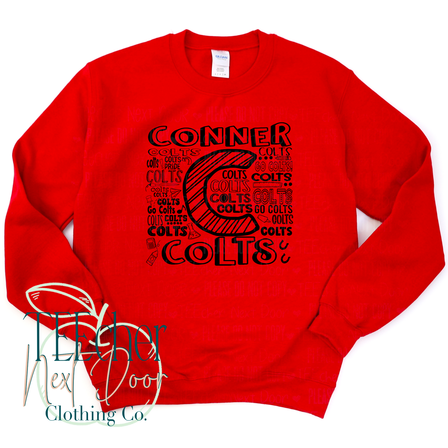 Conner Colts Typography