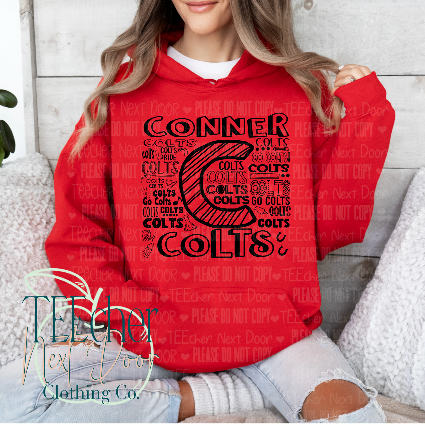 Conner Colts Typography