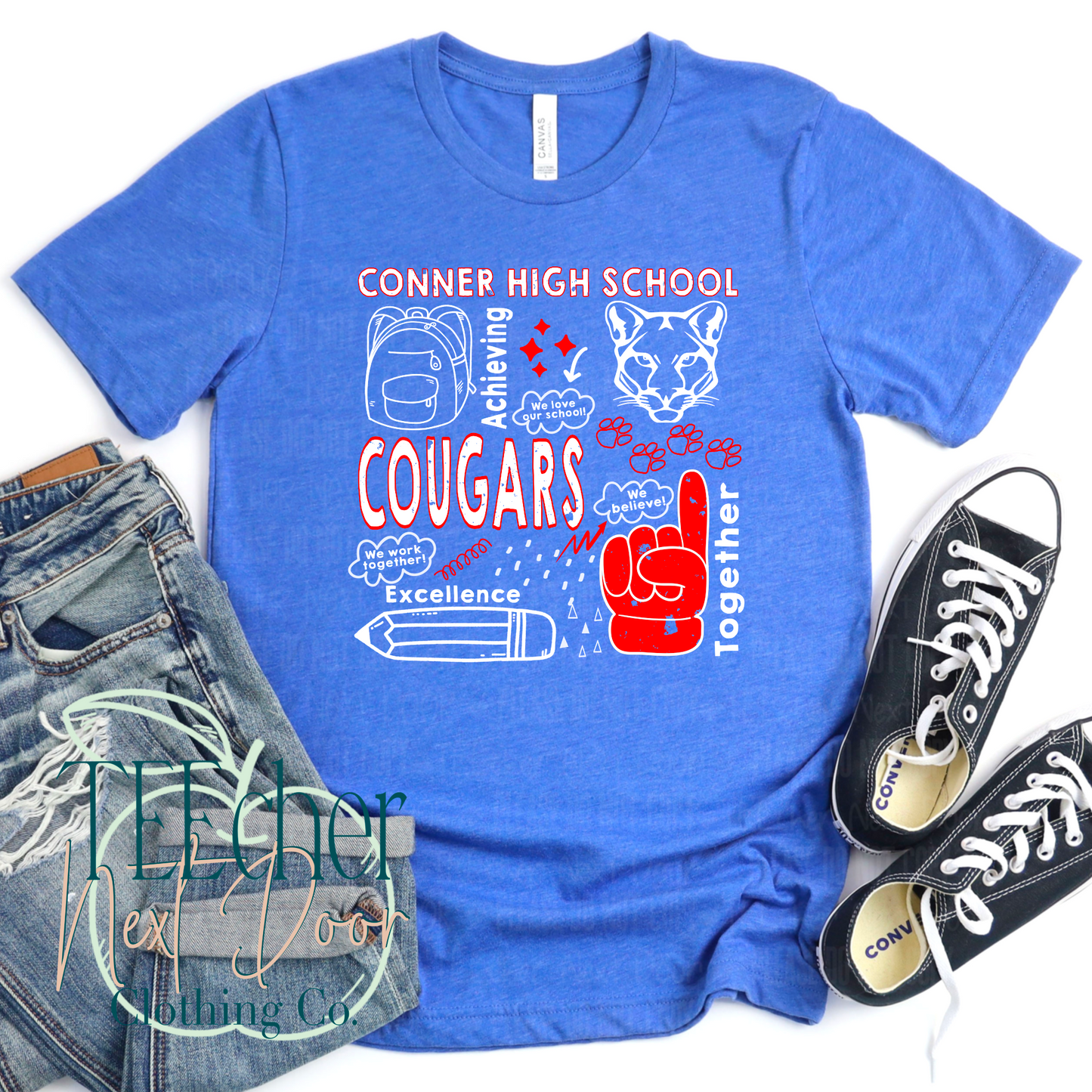 Conner Mascot Collage