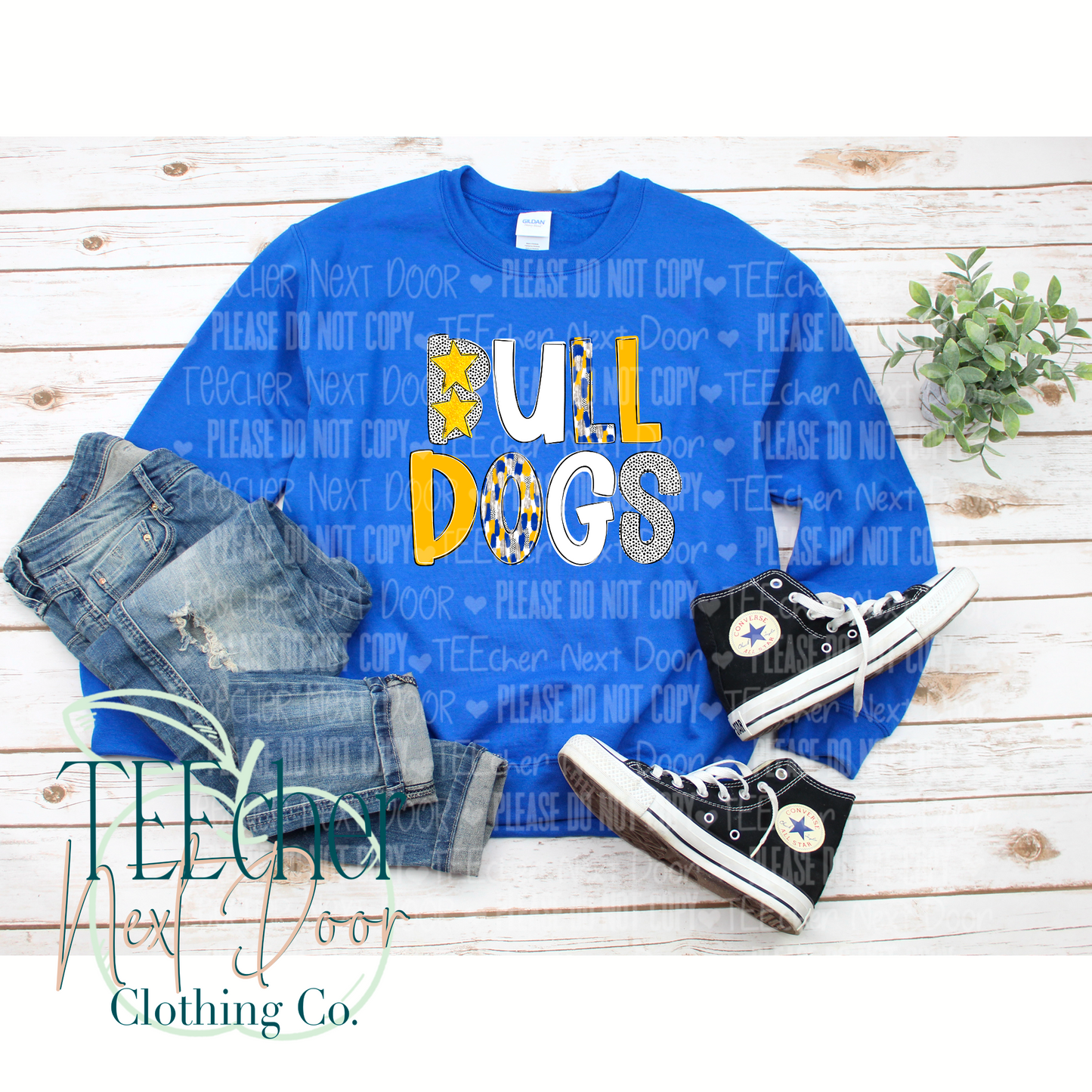 Blue Bulldogs Poppy