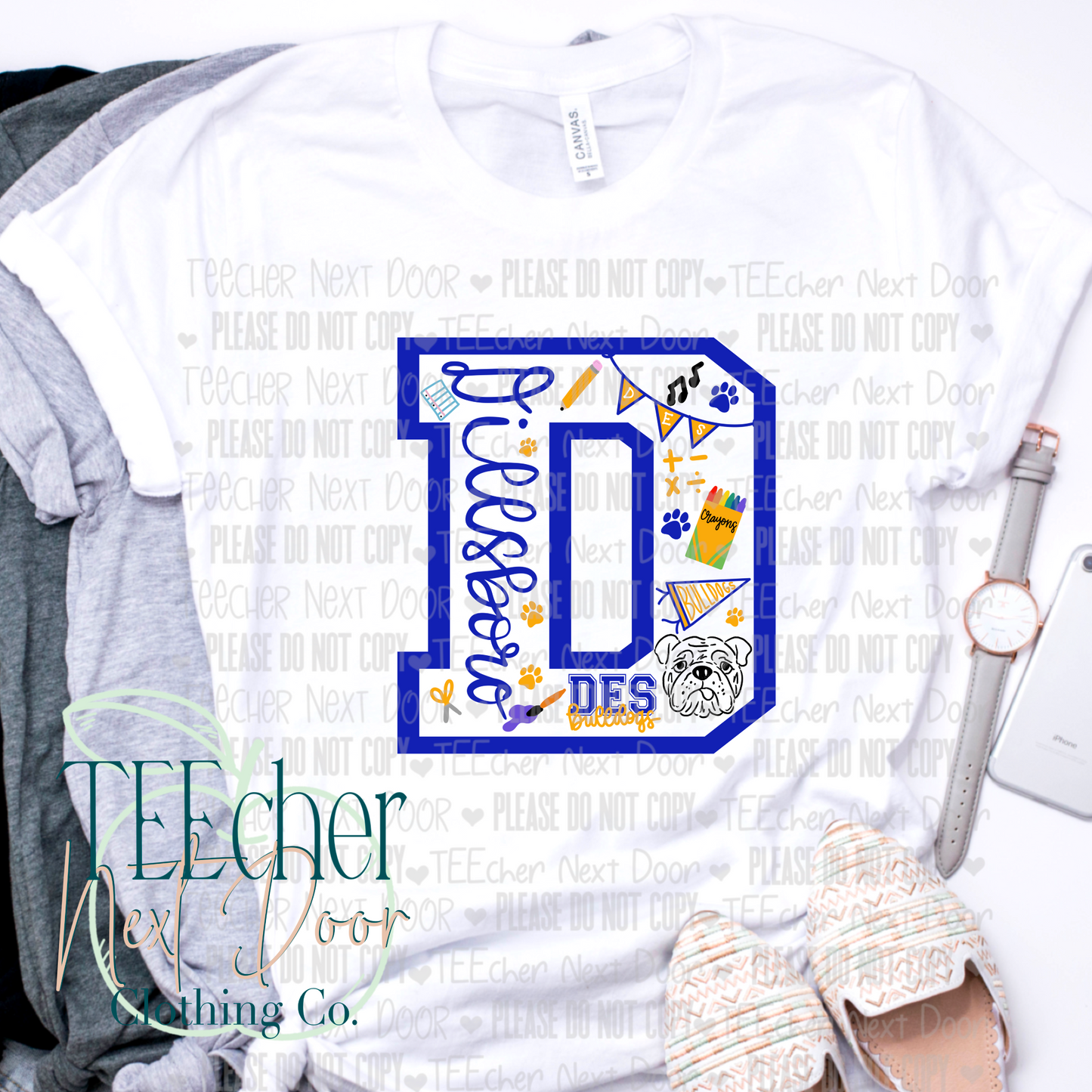 Dillsboro Hand Drawn Varsity