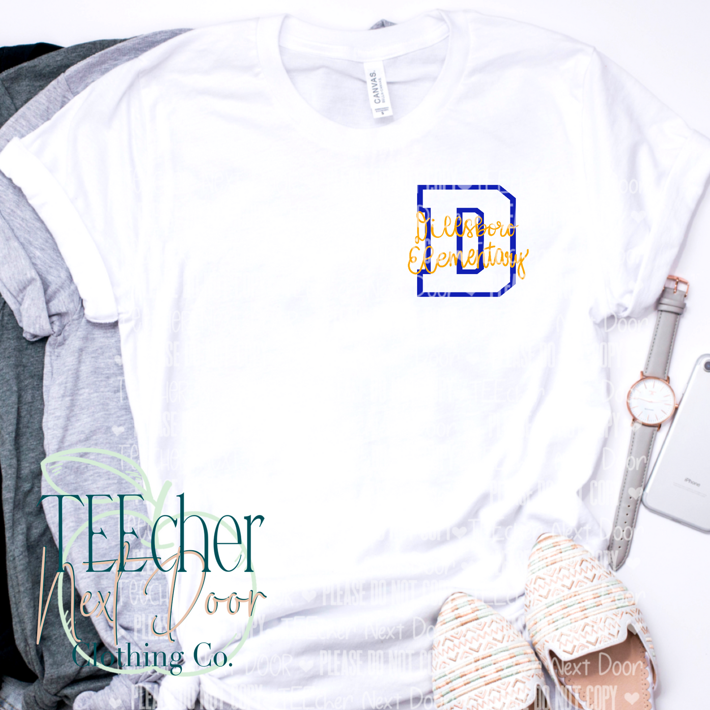 Dillsboro Hand Drawn Varsity