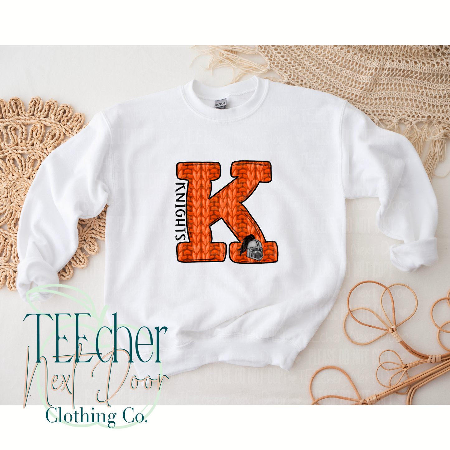 Knights Sweater Letter