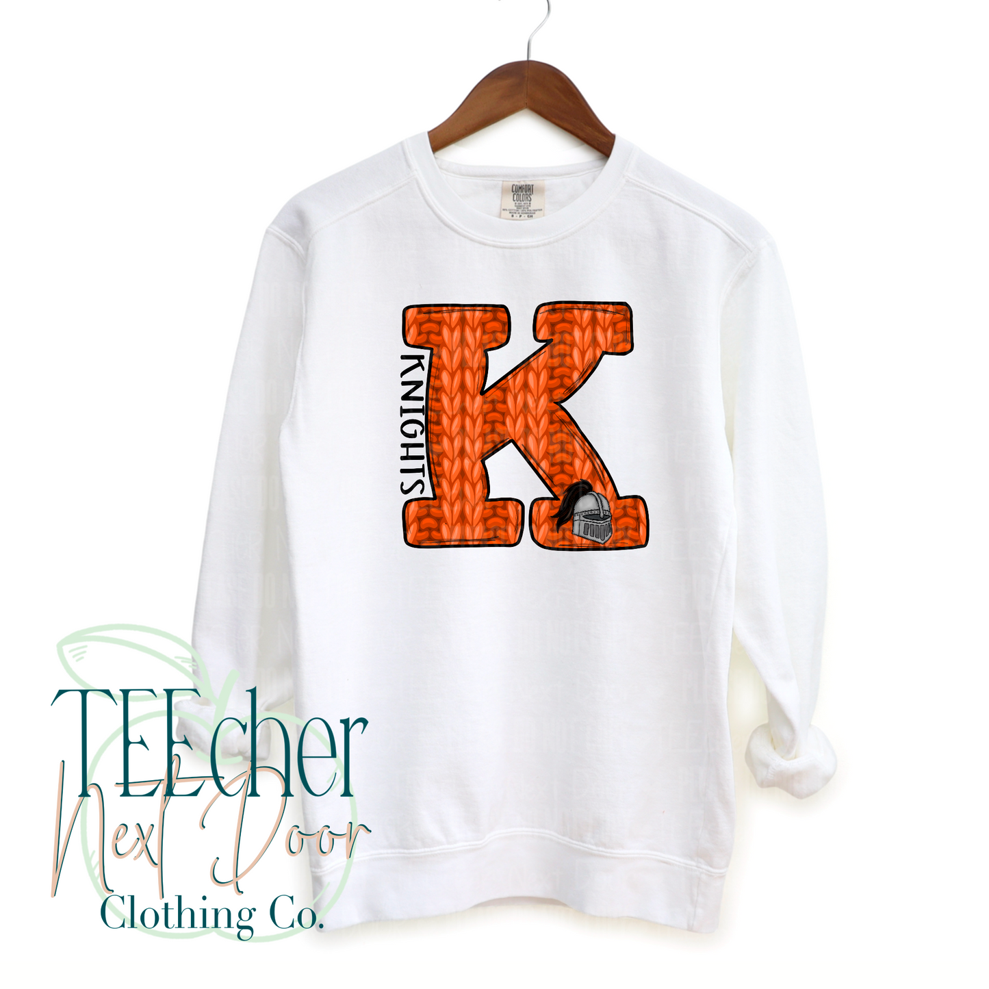 Knights Sweater Letter