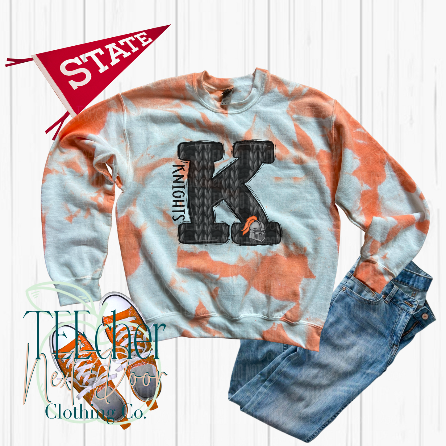 Knights Sweater Letter
