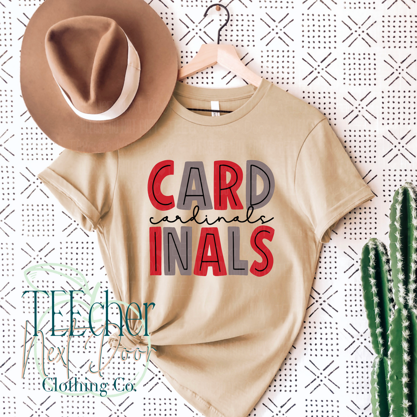 Colorful Modern Cardinals