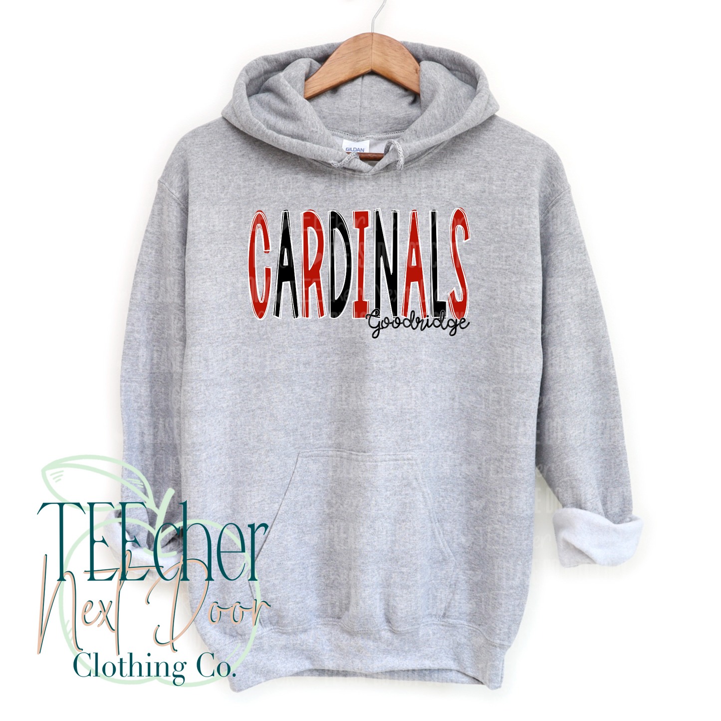 Goodridge Cardinals Hand Drawn