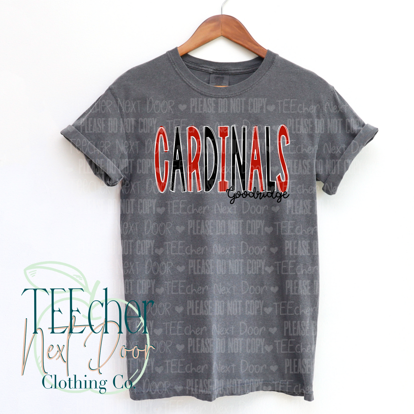 Goodridge Cardinals Hand Drawn