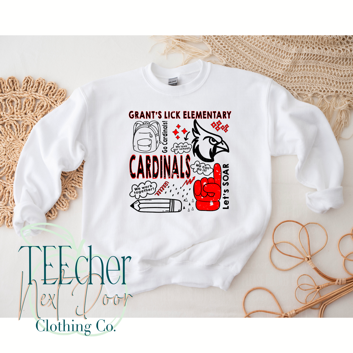 Grant's Lick Mascot Collage