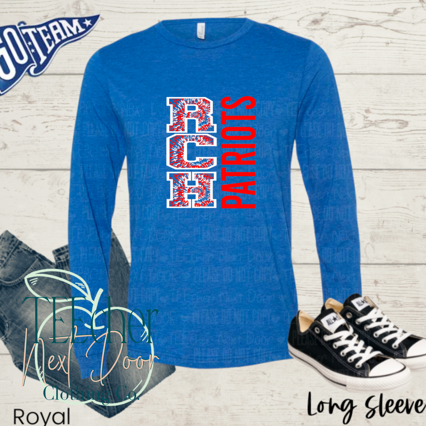 Hinsdale Bold Tie Dye