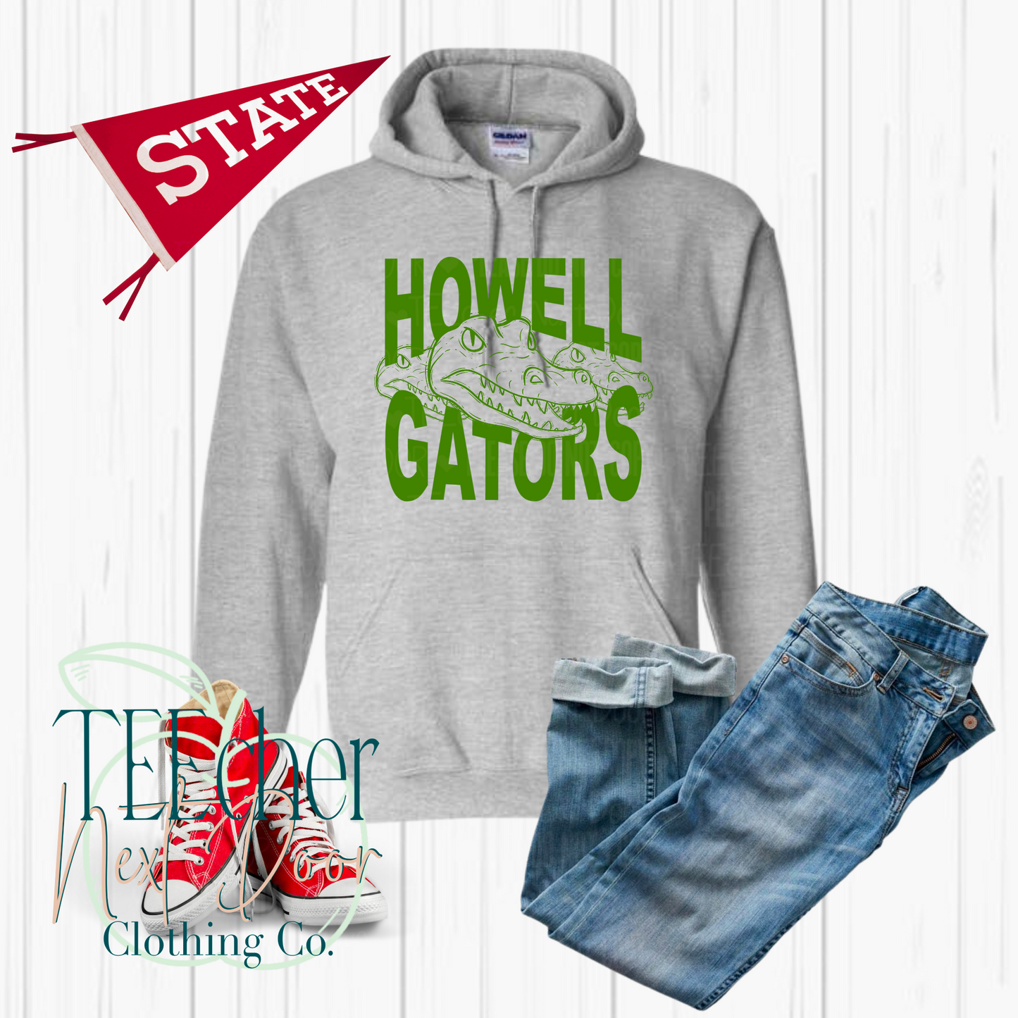 Howell Gators Geometric