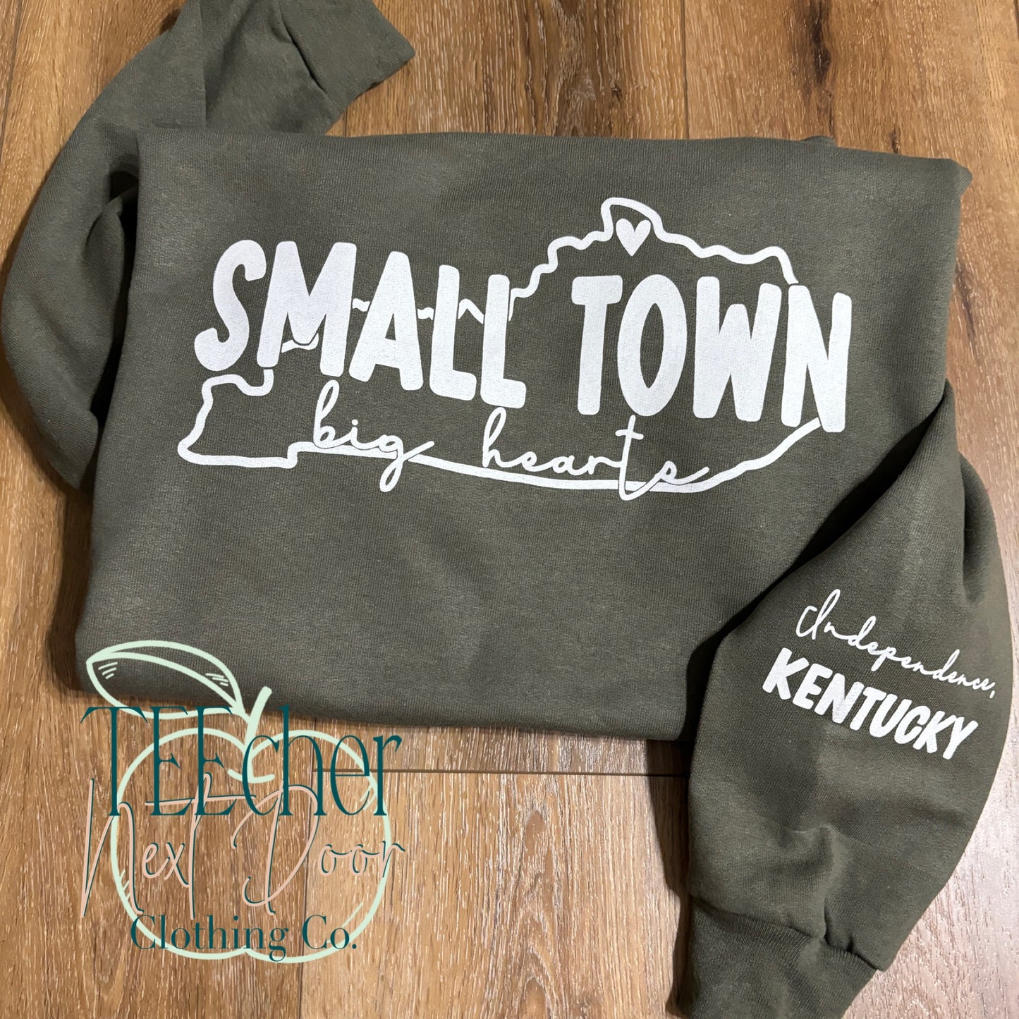 FUNDRAISER-Small Town, Big Hearts Sweatshirt