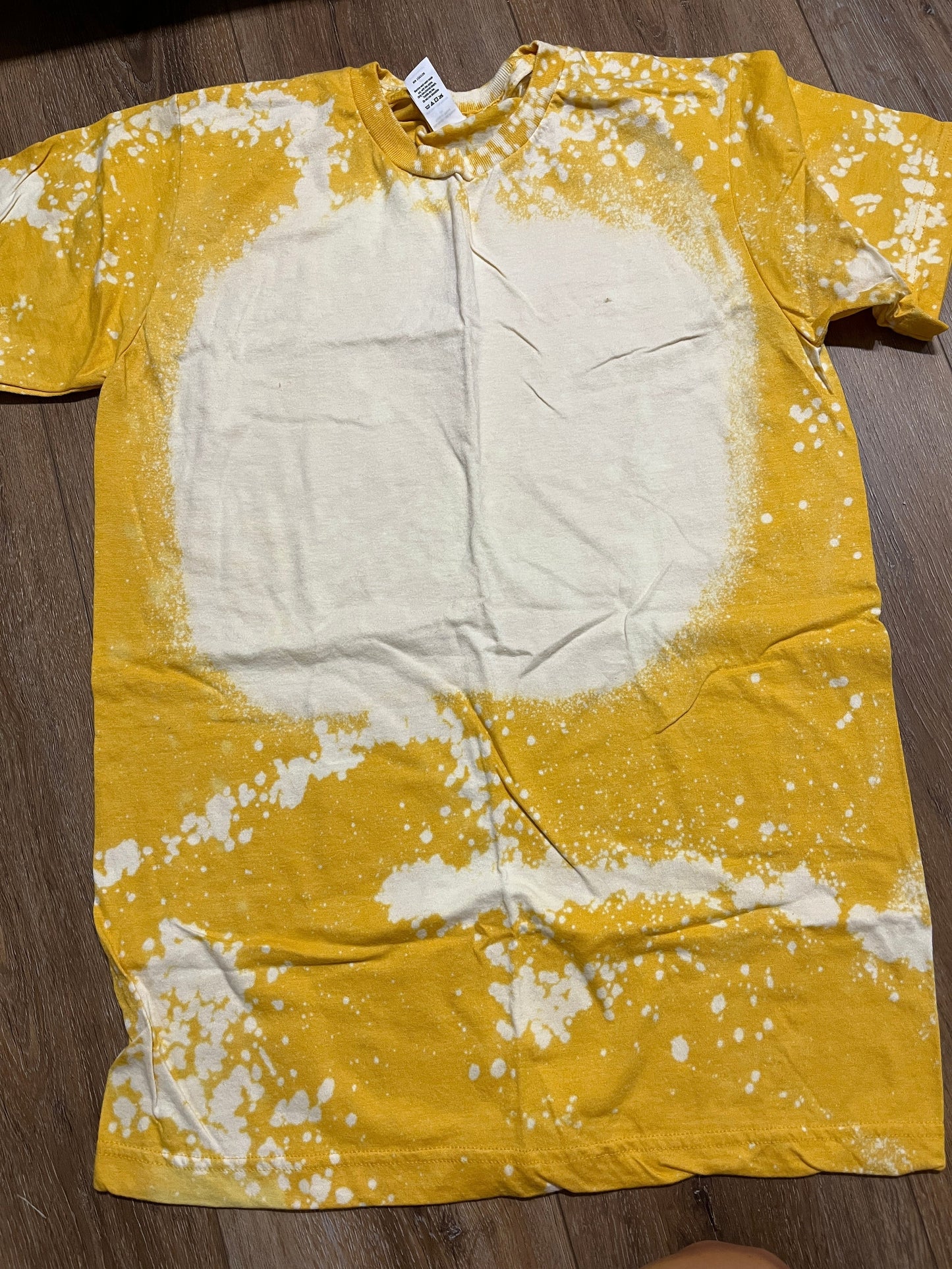 Size 2XL Build Your Own Bleached Tee--CHOOSE DESIGN IN GROUP