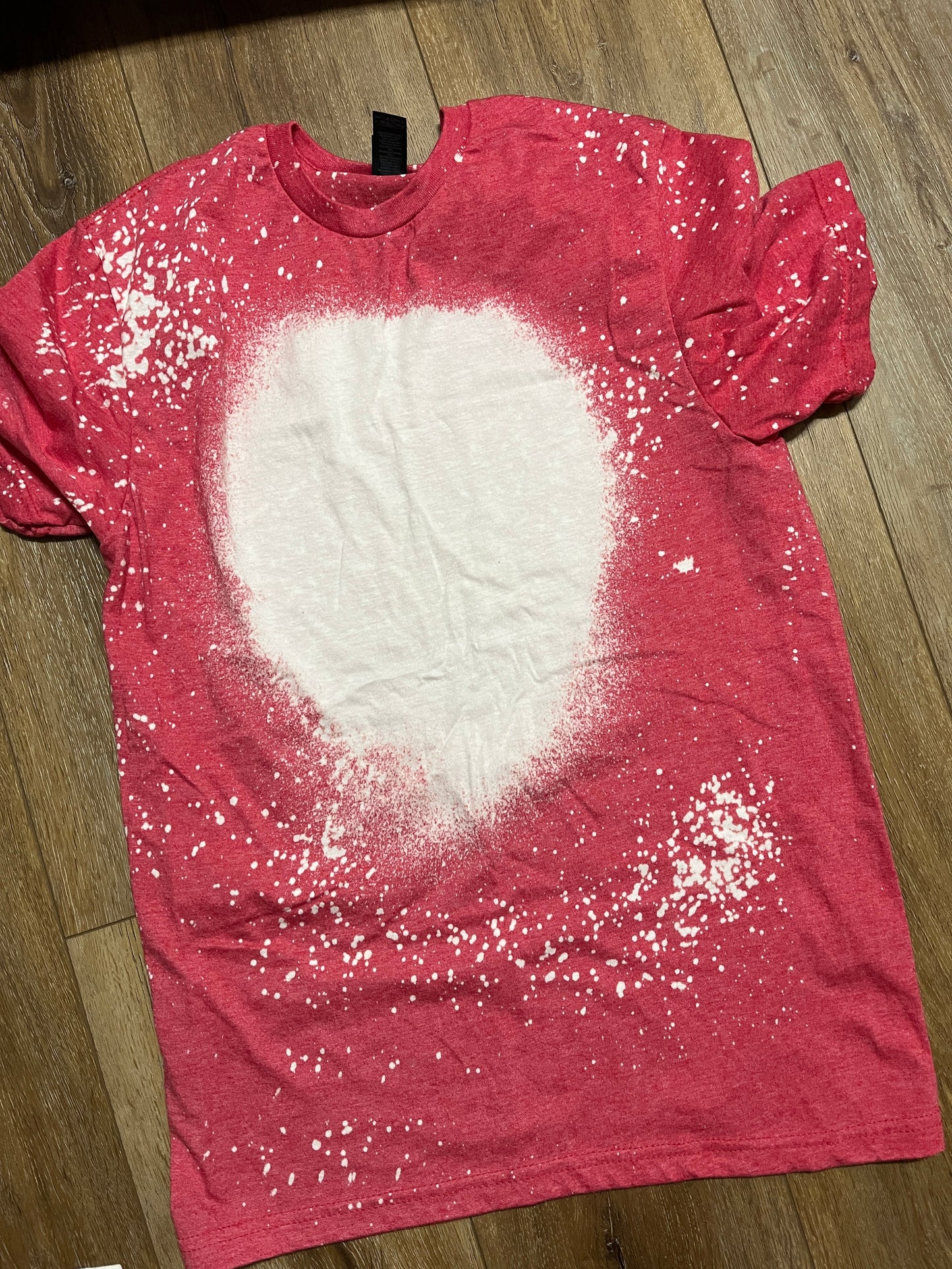 Size MEDIUM Build Your Own Bleached Tee--CHOOSE DESIGN IN GROUP