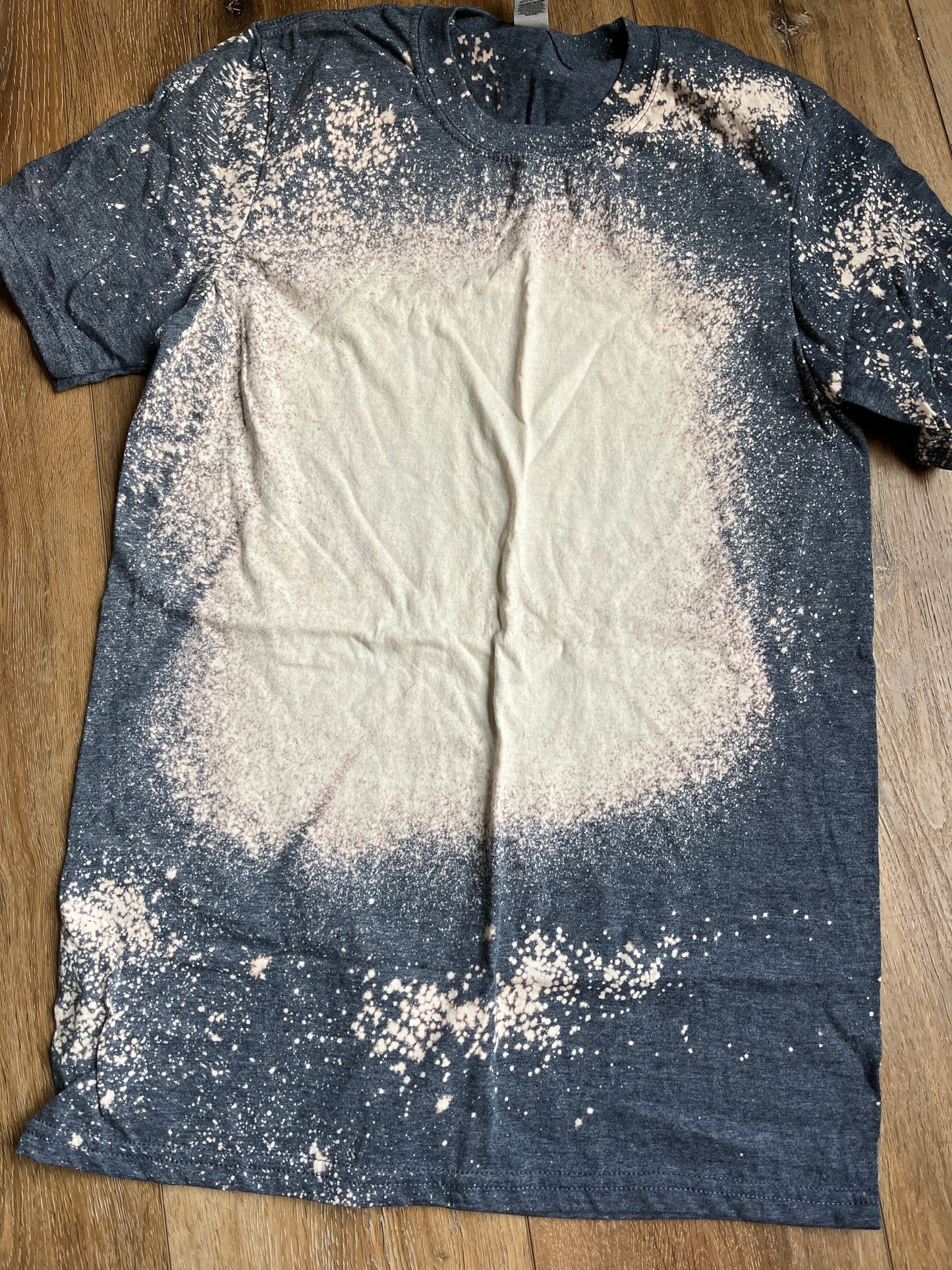 Size LARGE Build Your Own Bleached Tee--CHOOSE DESIGN IN GROUP