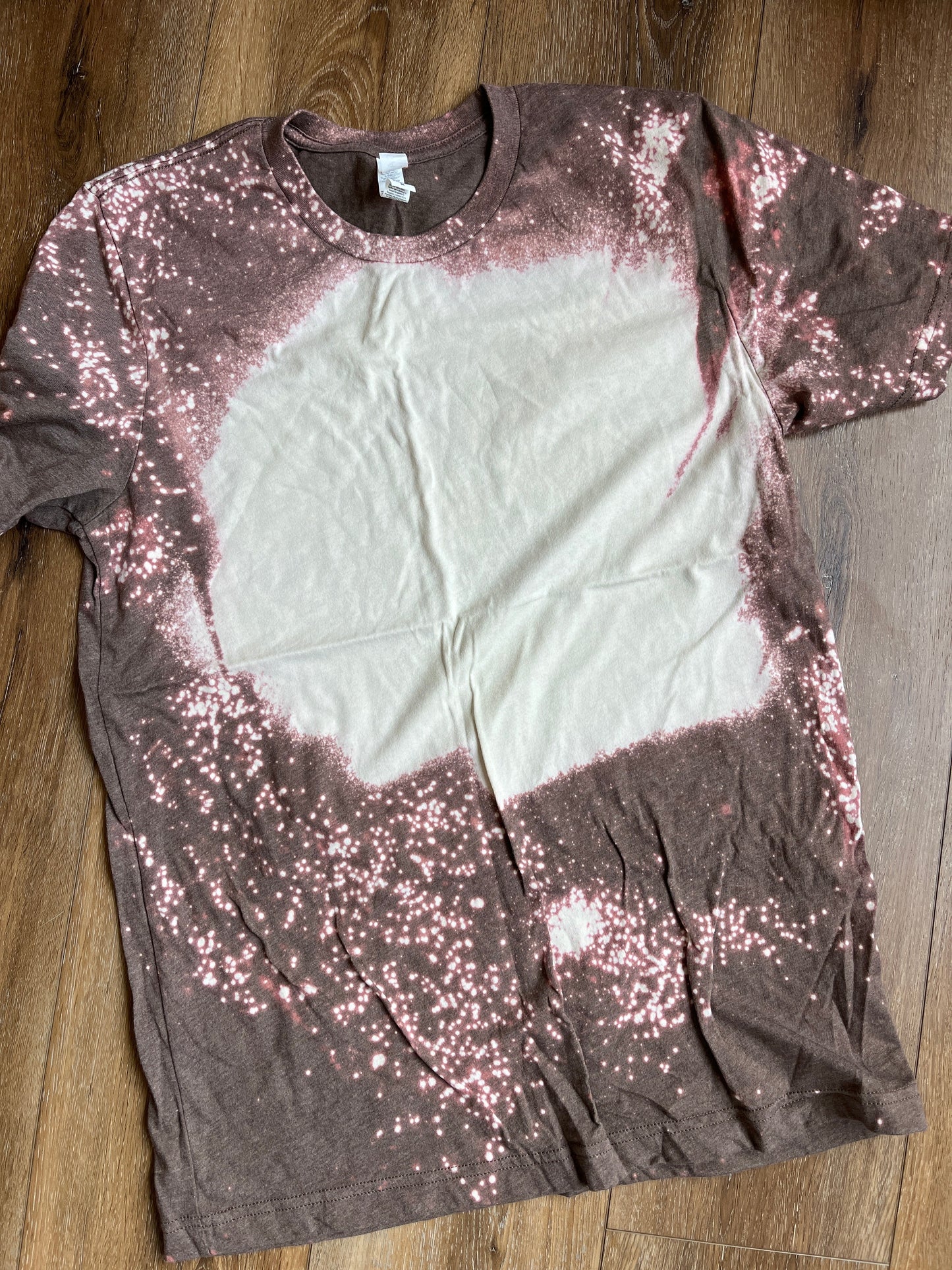 Size XL Build Your Own Bleached Tee--CHOOSE DESIGN IN GROUP