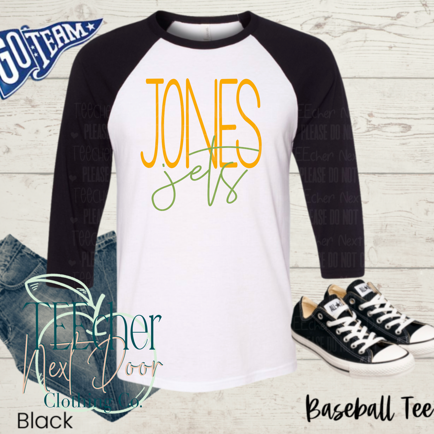 Jones Jets Classic Script (Copy)