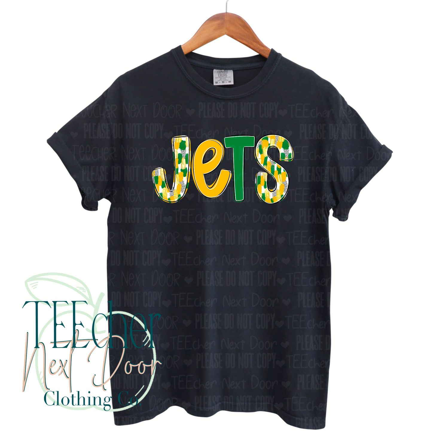 Green & Gold Jets Poppy
