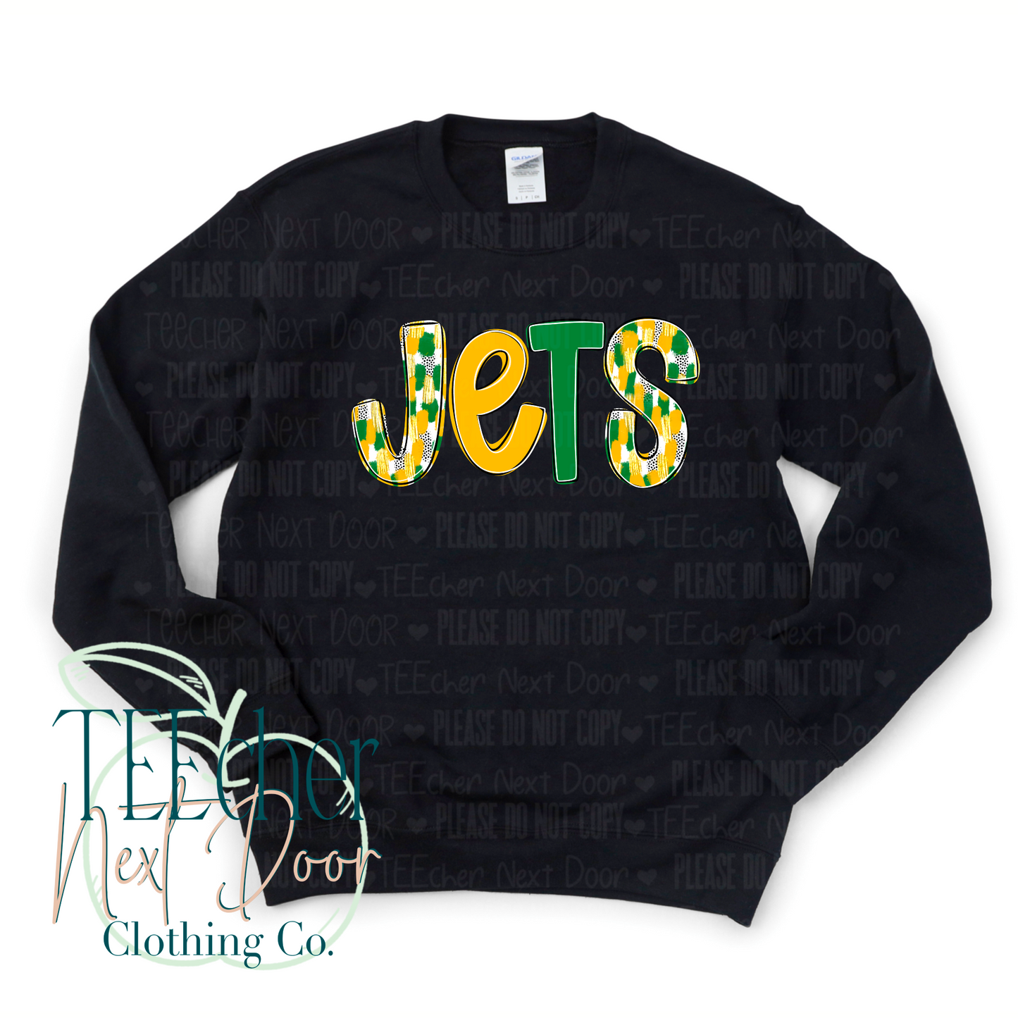 Green & Gold Jets Poppy