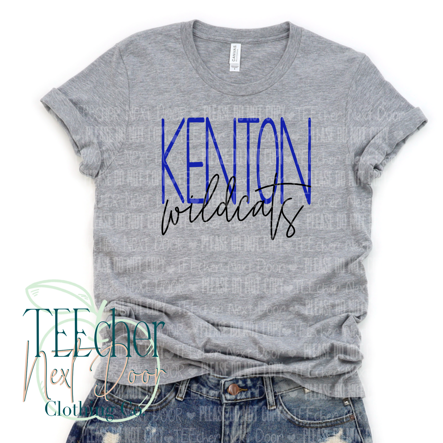 Kenton Printed Script