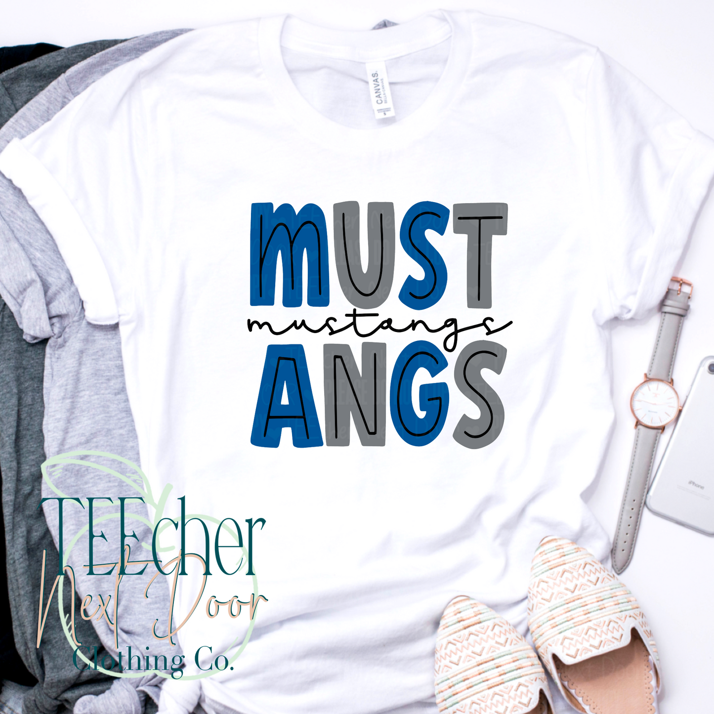 Colorful Modern Mustangs