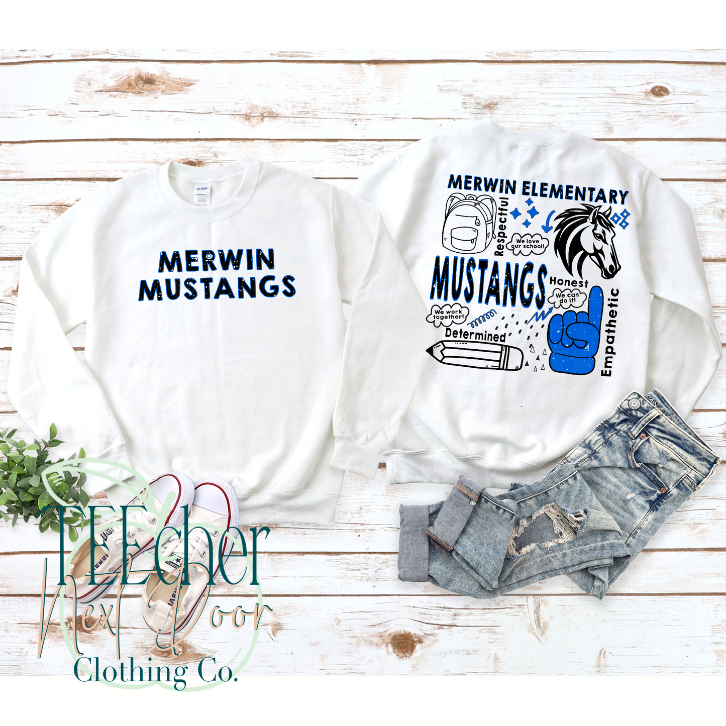 Merwin Mascot Collage