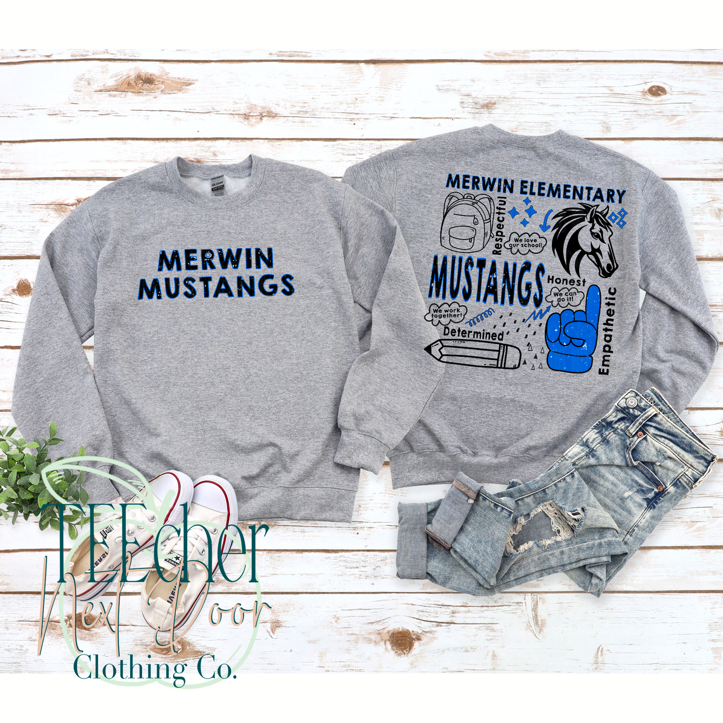 Merwin Mascot Collage