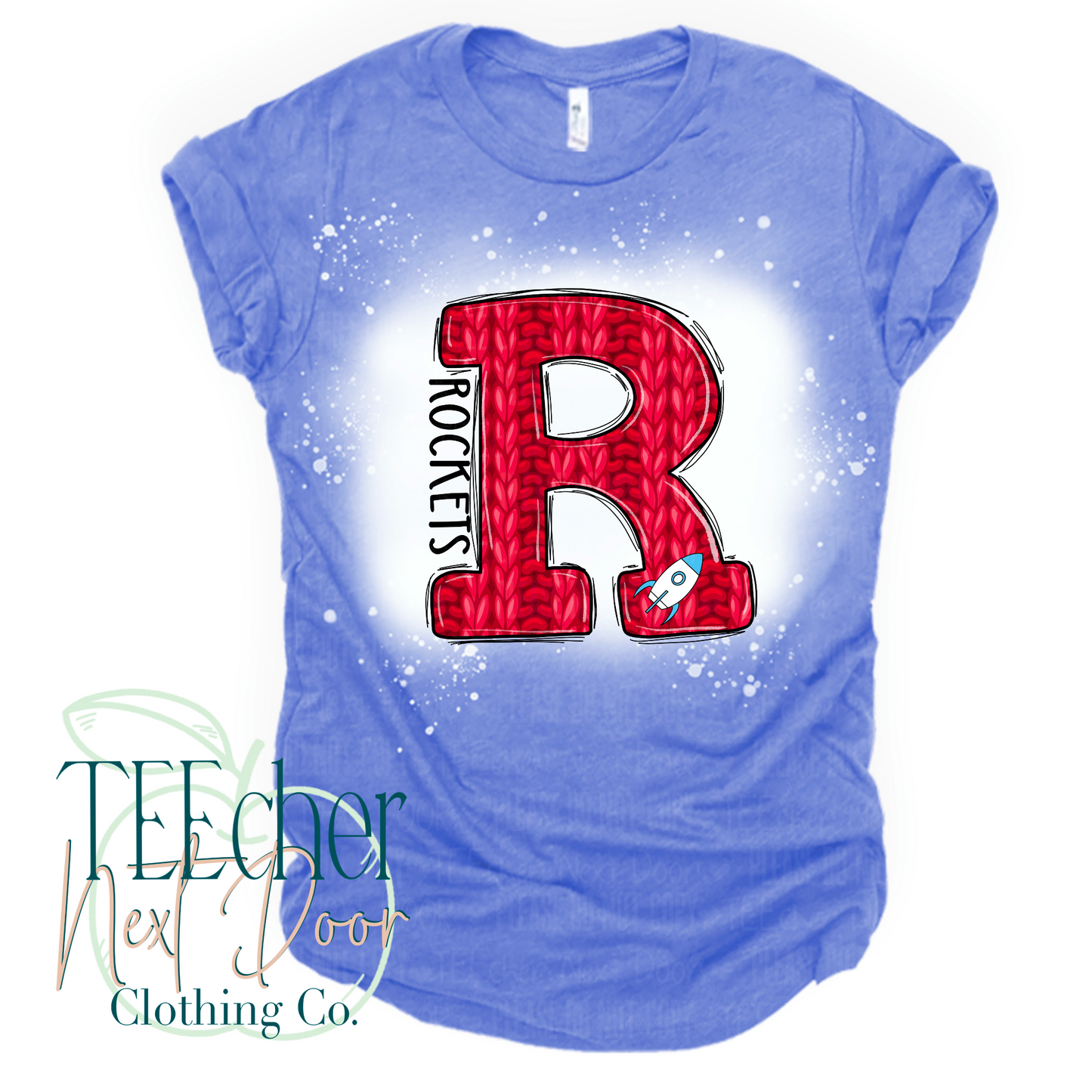 Rockets Red Varsity Sweater