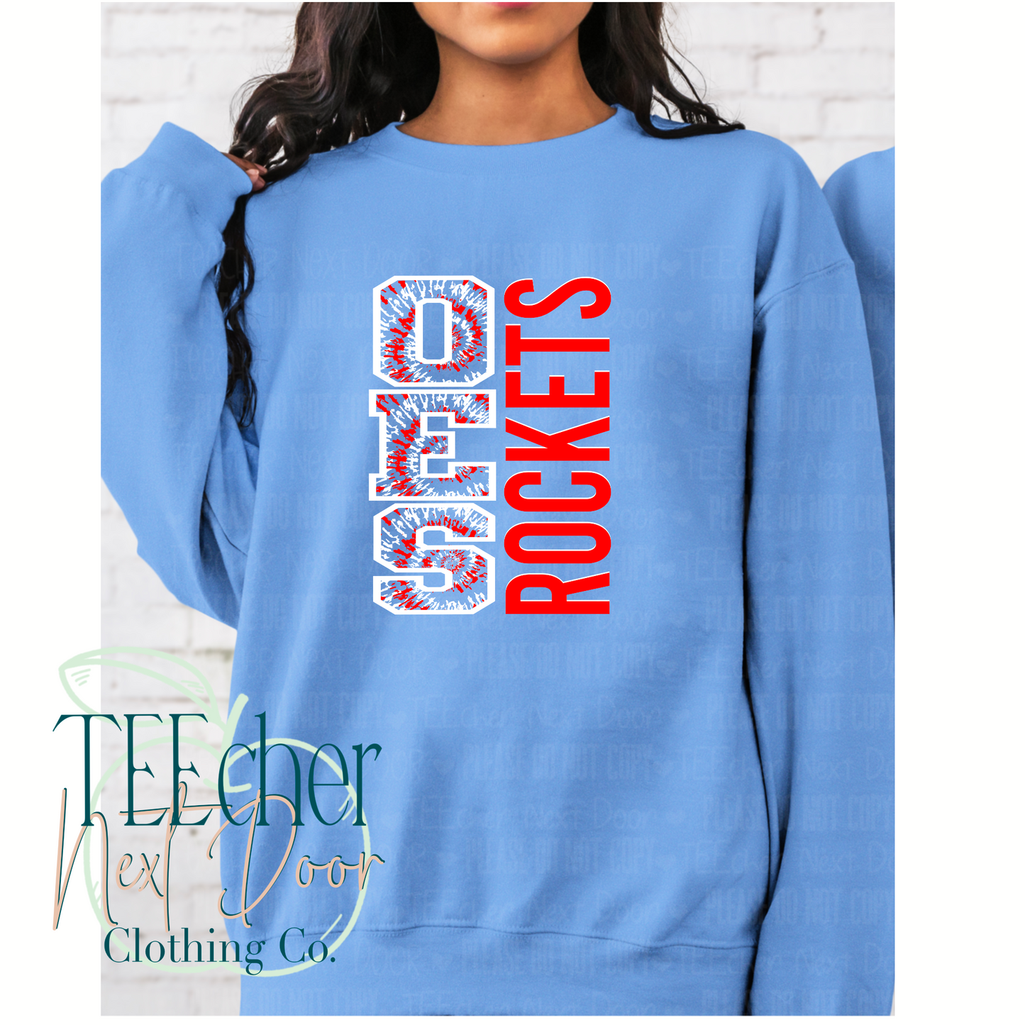 Ockerman Rockets Bold Tie Dye
