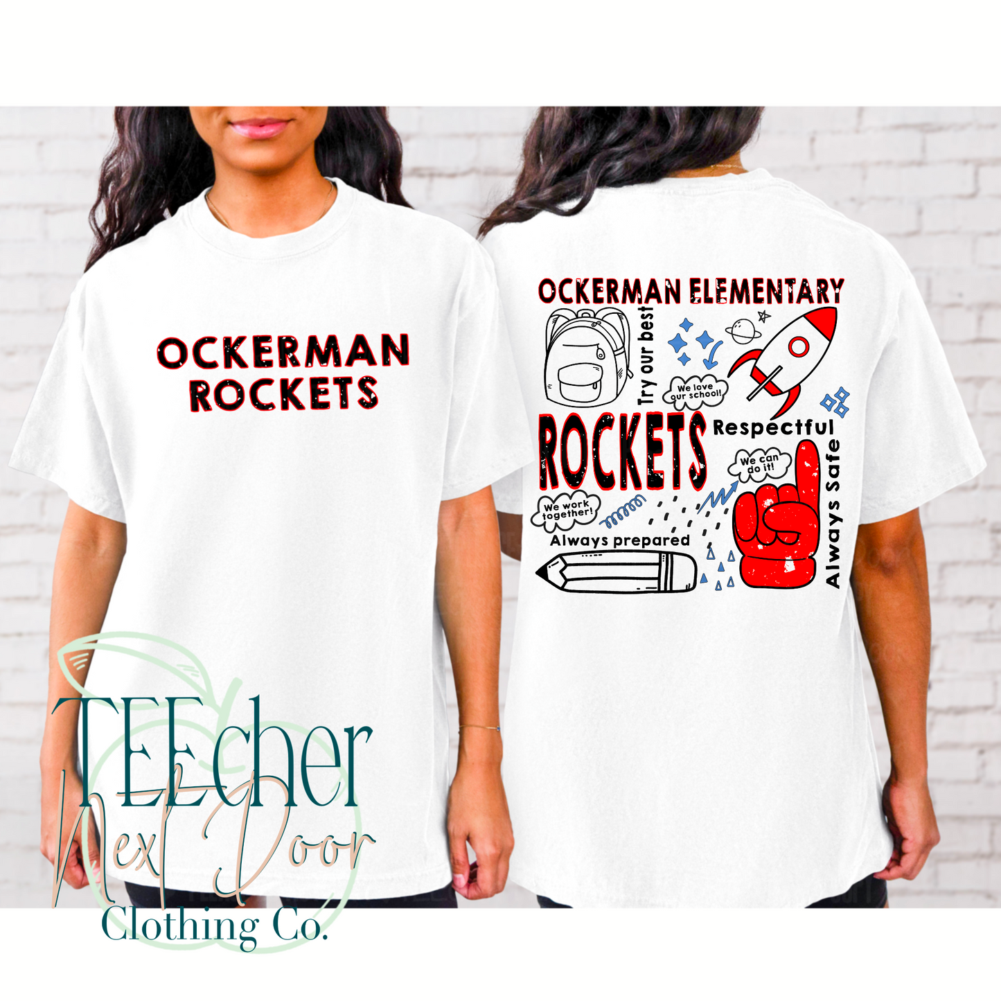 Ockerman Elementary Mascot Collage